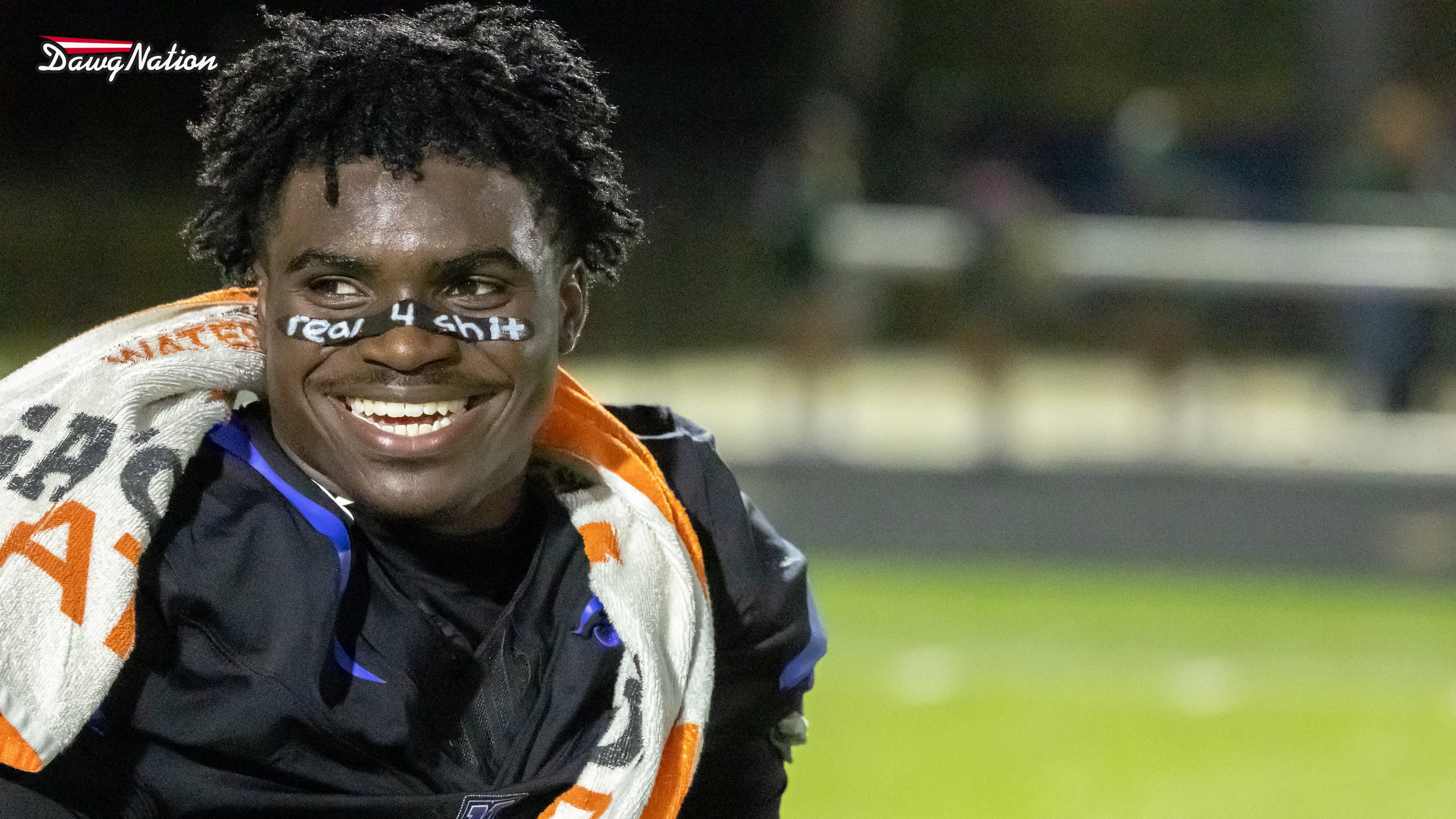 Newton safety Braylon Miller scans the field during his team's 38-27 win against Grayson on Oct. 16, 2026, in Covington. (Jeff Sentell/DawgNation)