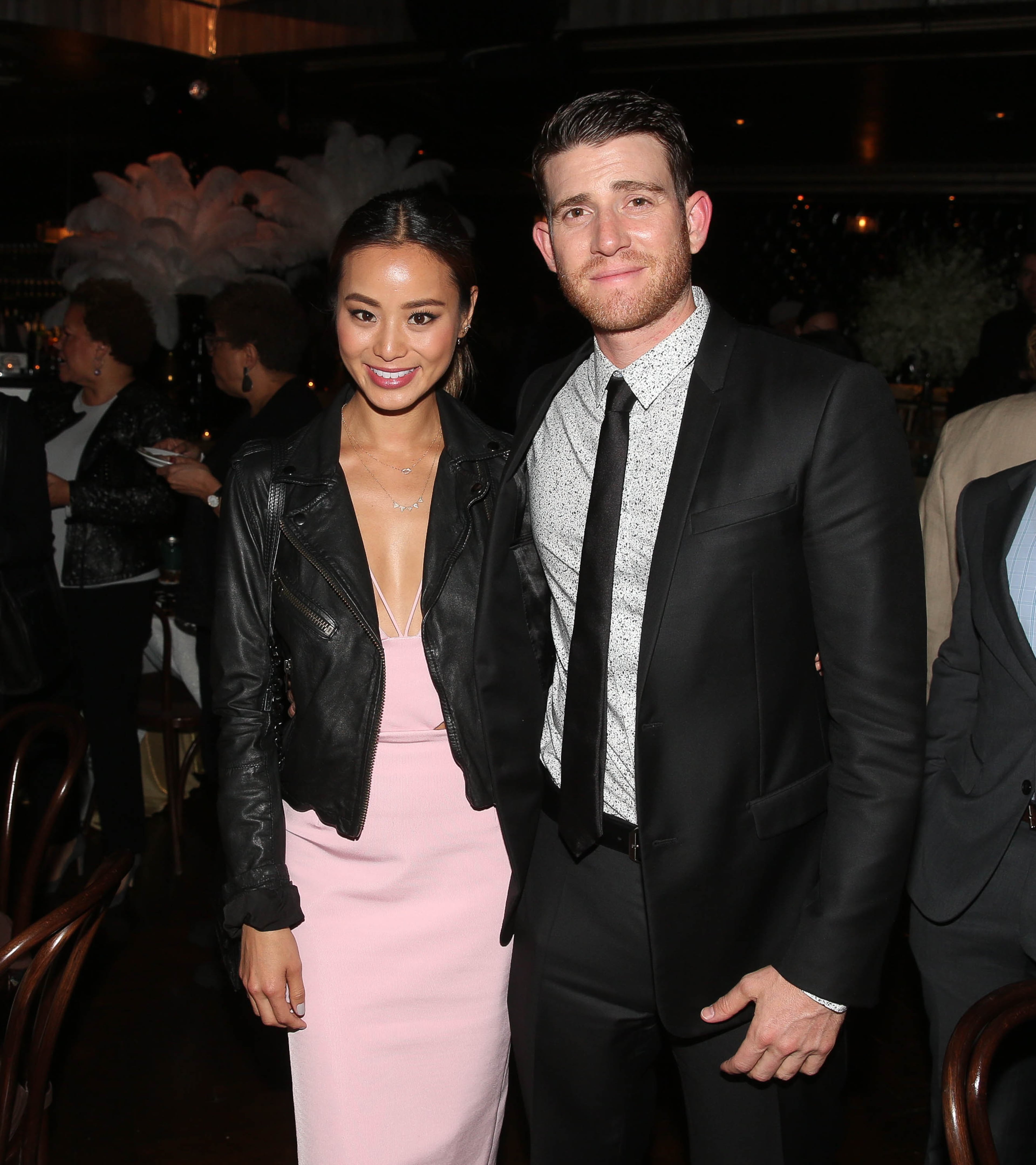 NEW YORK, NY - APRIL 29: Jamie Chung (L) and Bryan Greenberg attend the after party for "Bessie" at the Edison Ballroom on April 29, 2015 in New York City. (Photo by Rob Kim/Getty Images)