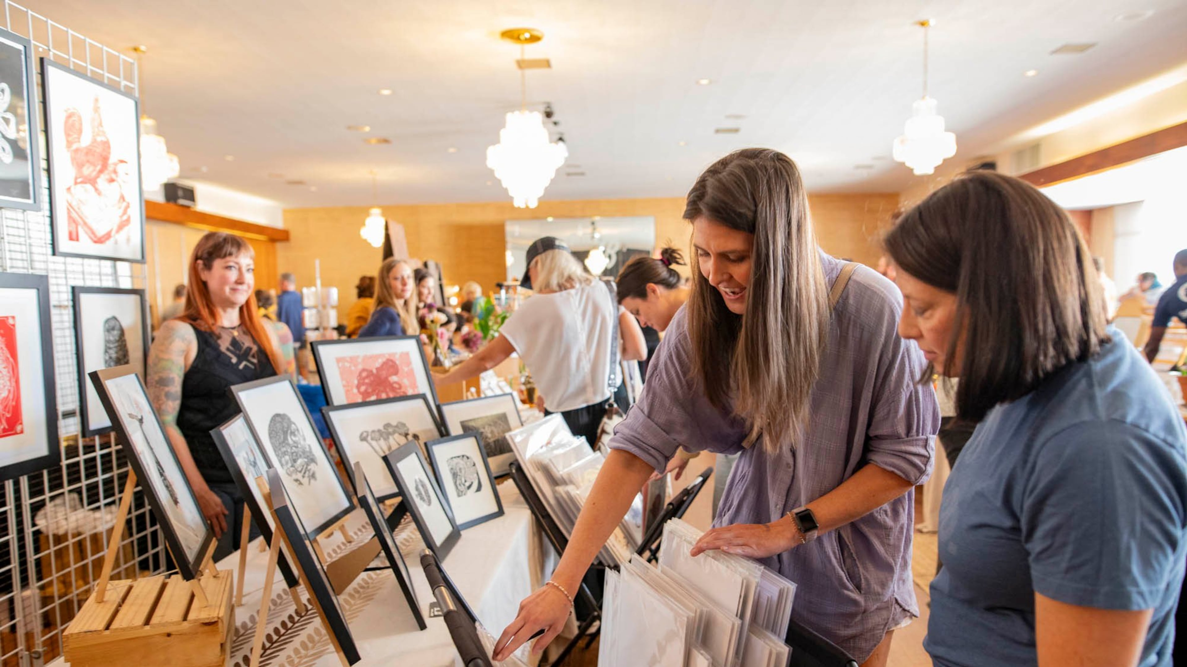 Shop handmade goods, vintage treasures and unique gifts from local vendors at the Indie Market. (Courtesy of Indie Craft Experience)