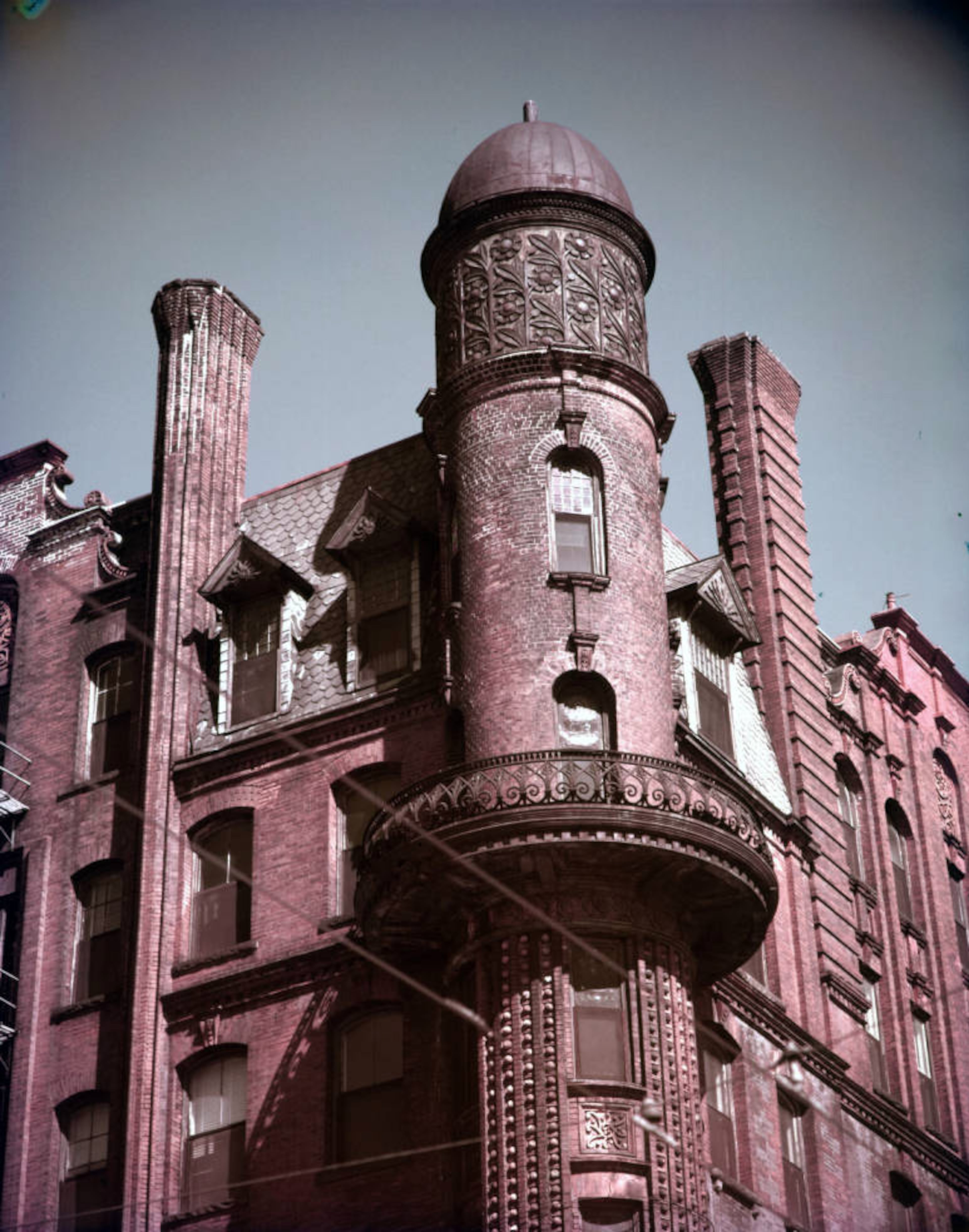 Detailed view of the second Kimball House, circa 1950s.