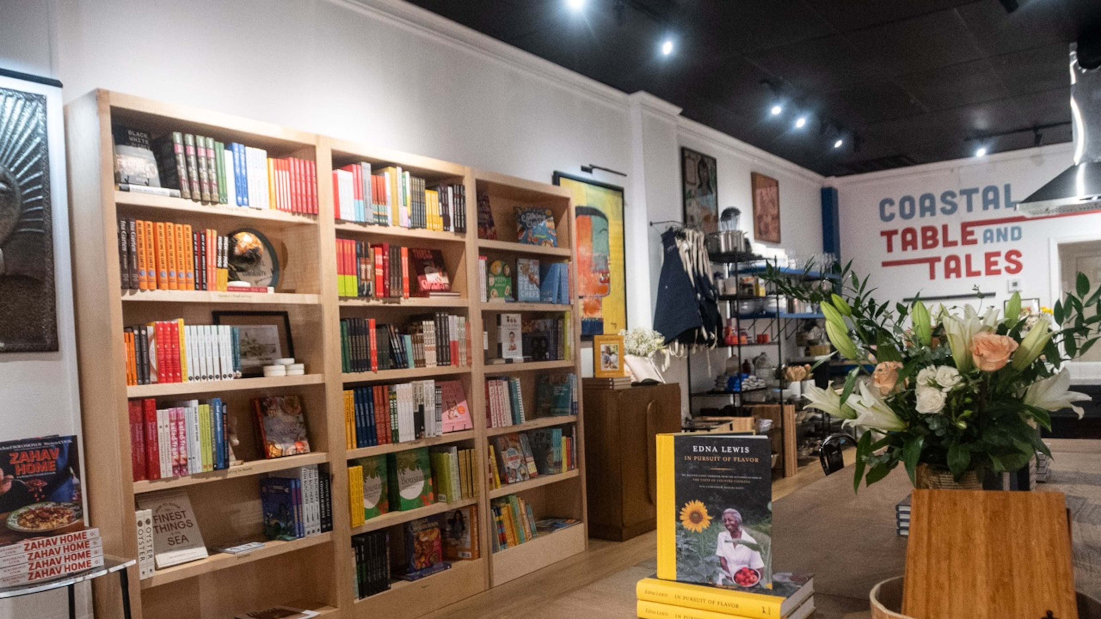 Coastal Table and Tales opened just before Thanksgiving on Bull Street in Savannah's downtown historic district. (Bill Dawers for the AJC)