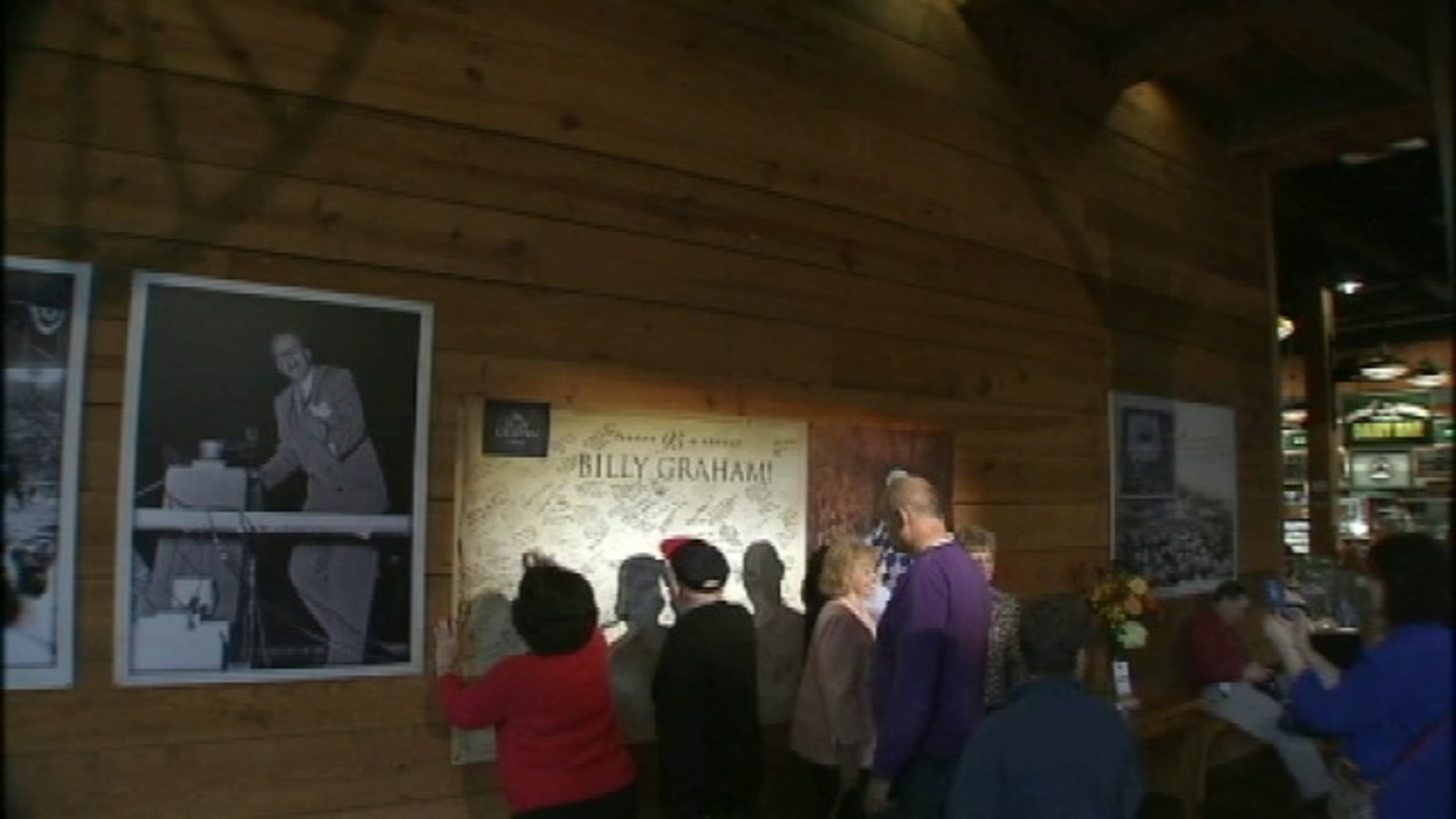 Billy Graham's 95th birthday celebration at the Billy Graham Library