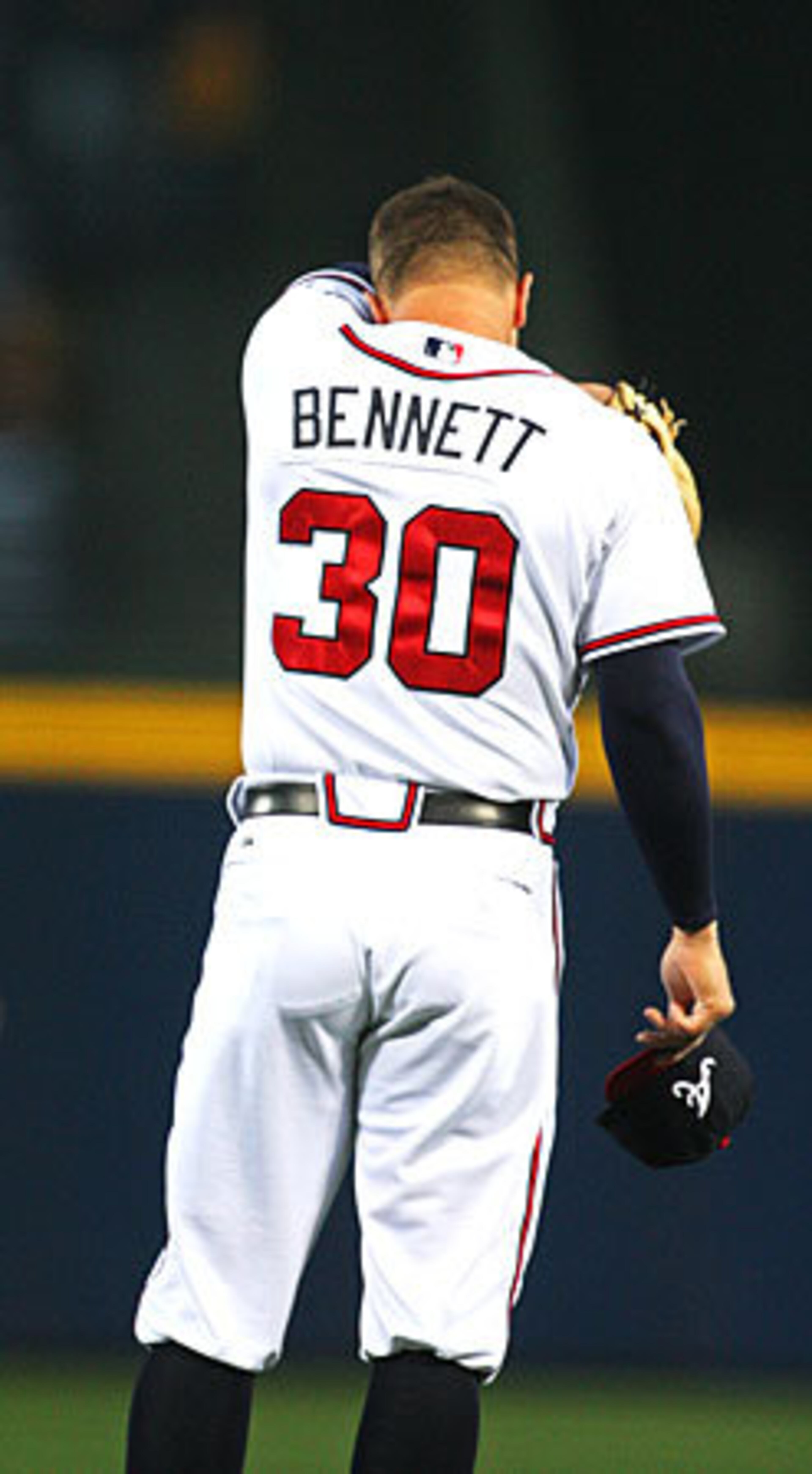 Braves reliever Jeff Bennett broke his hand punching a door near the dugout at Turner Field. At least, he was smart enough to deliver the blow with his non-pitching hand. But Bennett isn't the first Braves to suffer a freak injury.