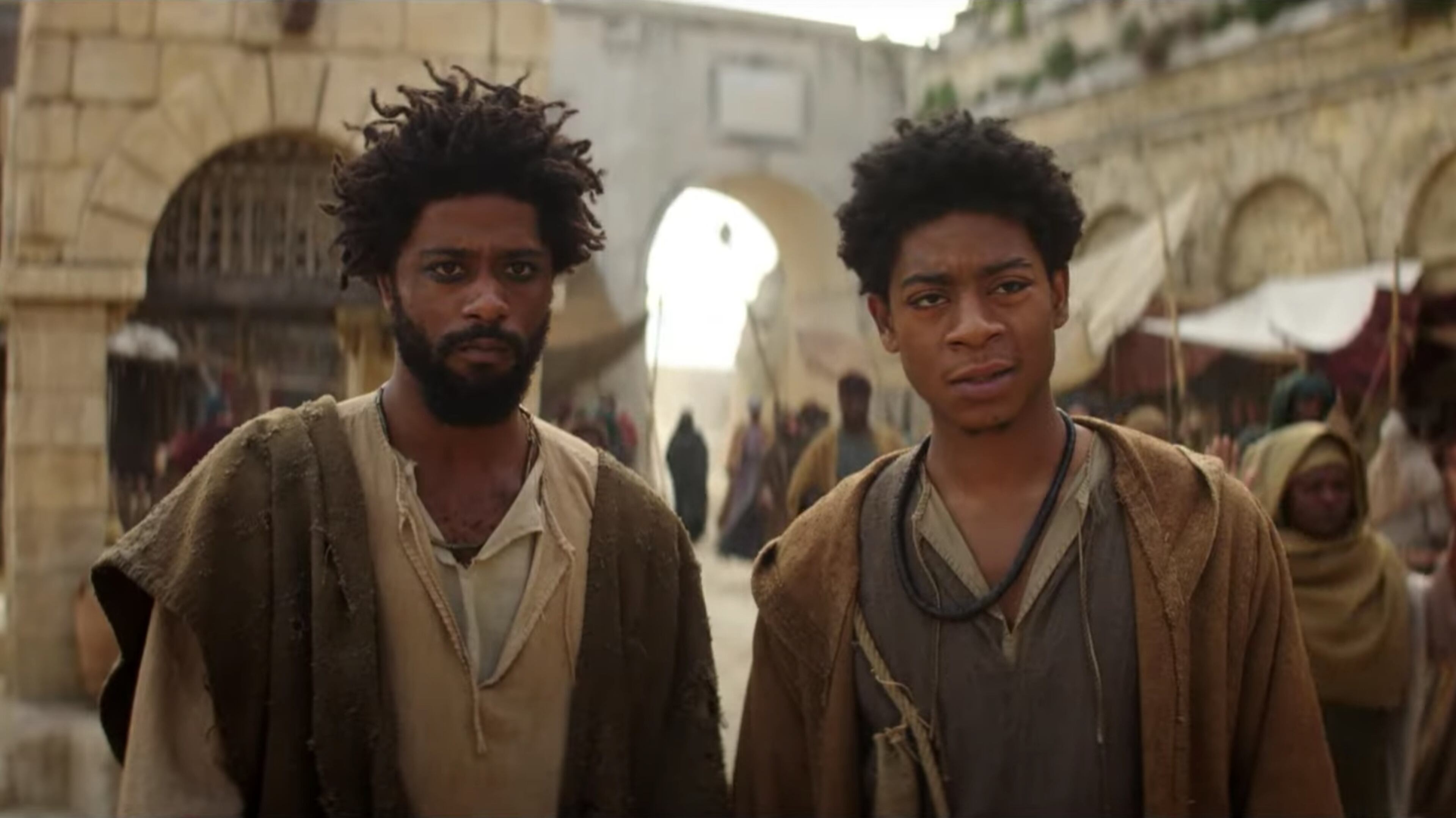 "The Book of Clarence' featuring LaKeith Stanfield and RJ Cyler. TRISTAR PICTURES