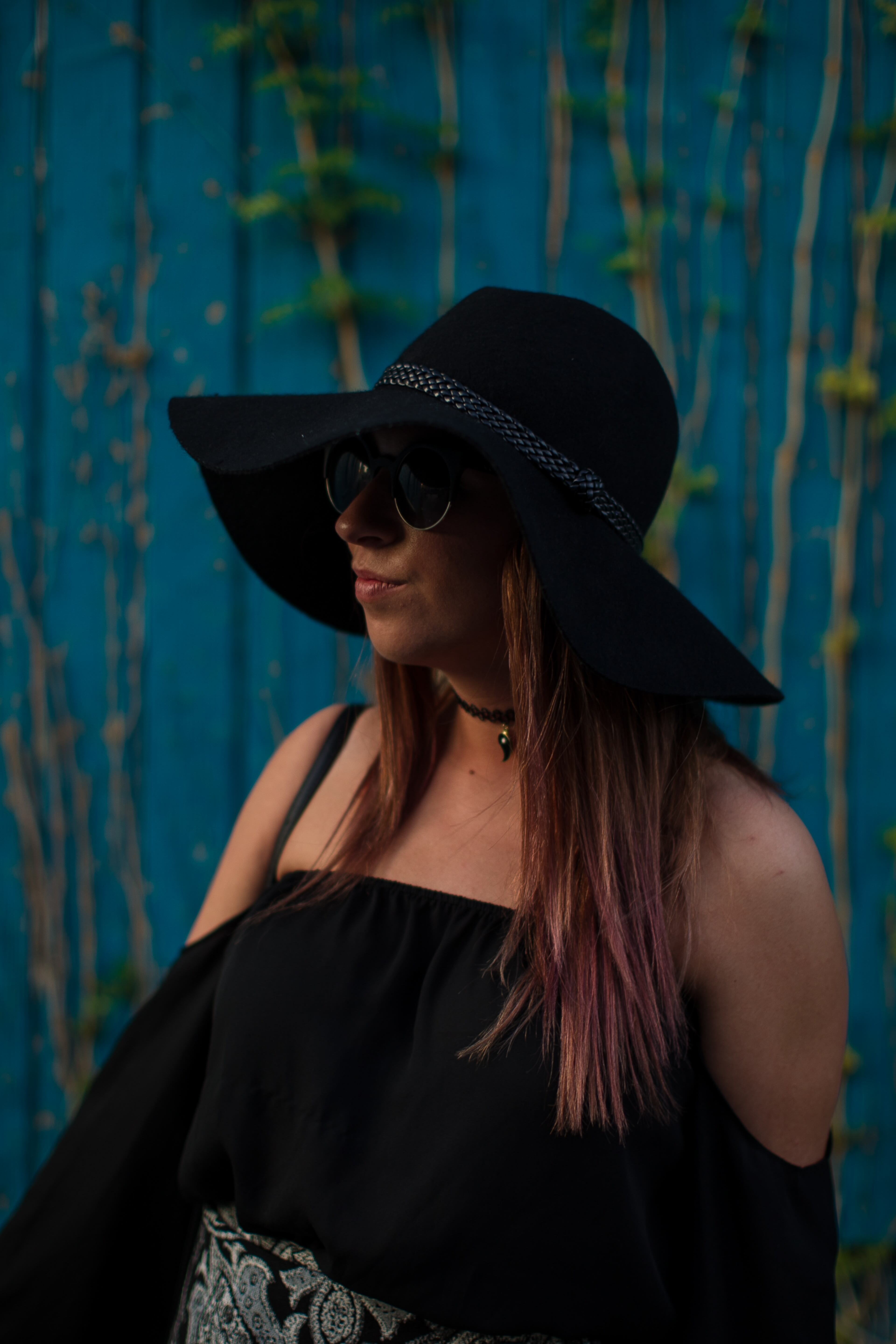 Constance Schmitz-Mousavi, a fashion designer from Los Angeles shows off her SXSW outfit on East Sixth Street in Austin on Wednesday, March 18, 2015. Lukas Keapproth/AMERICAN-STATESMAN