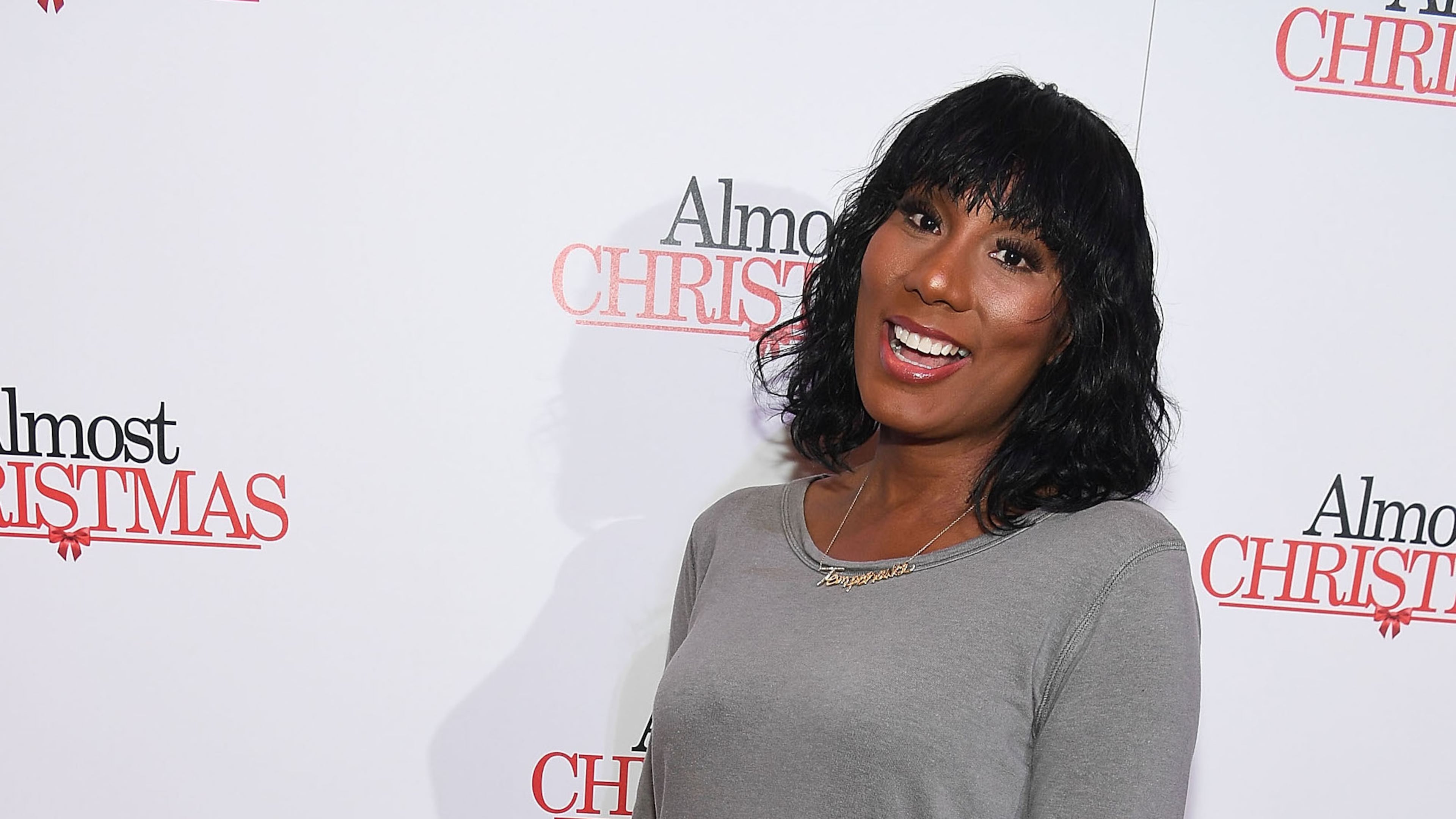 Towanda Braxton at the "Almost Christmas" Atlanta screening. Photo by Paras Griffin/Getty Images for Universal Pictures