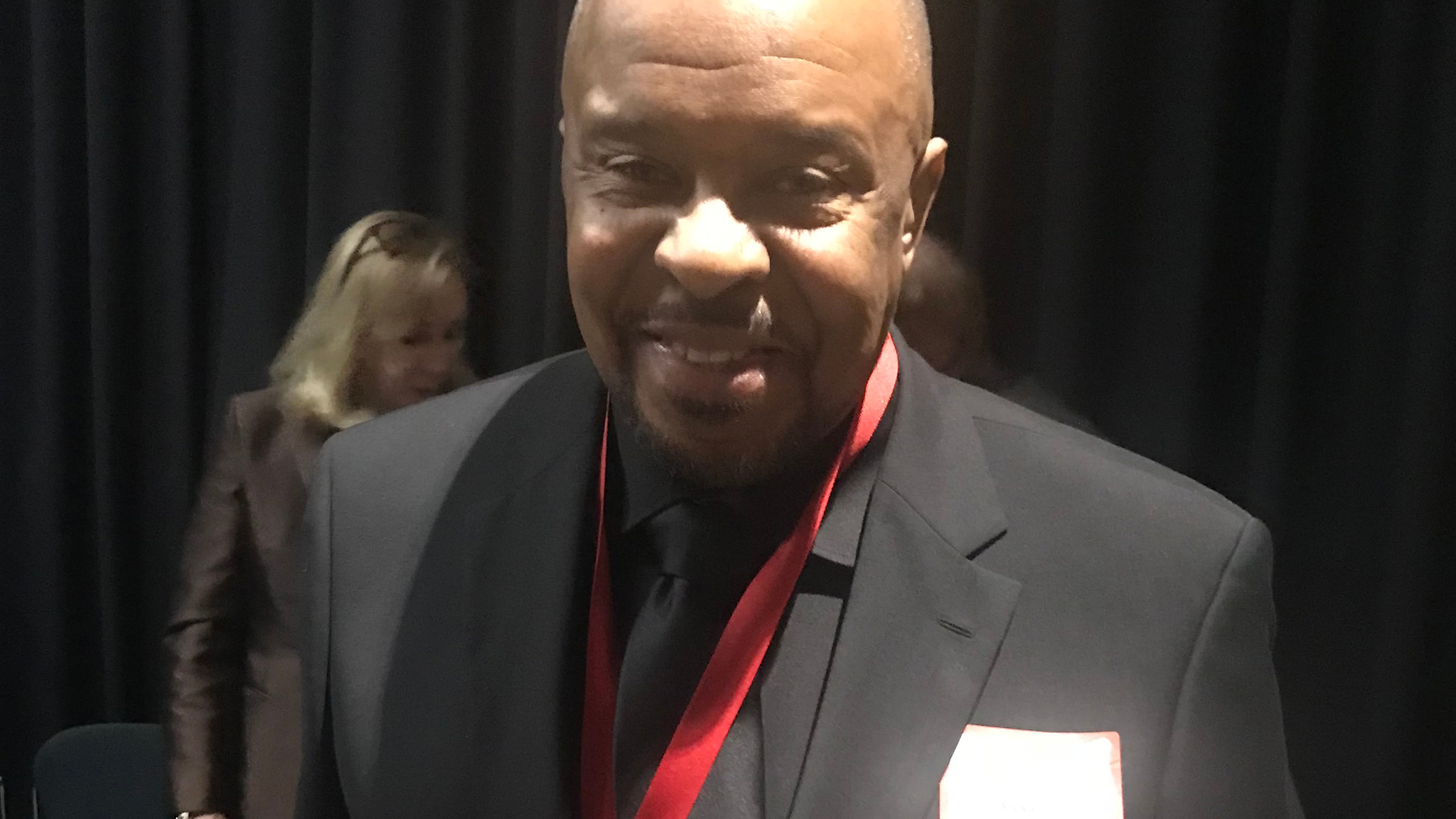 Silas "SiMan" Alexander, currently a host on Majic 107.5/97.5, was inducted into the Georgia Radio Hall of Fame. CREDIT: Mark Arum
