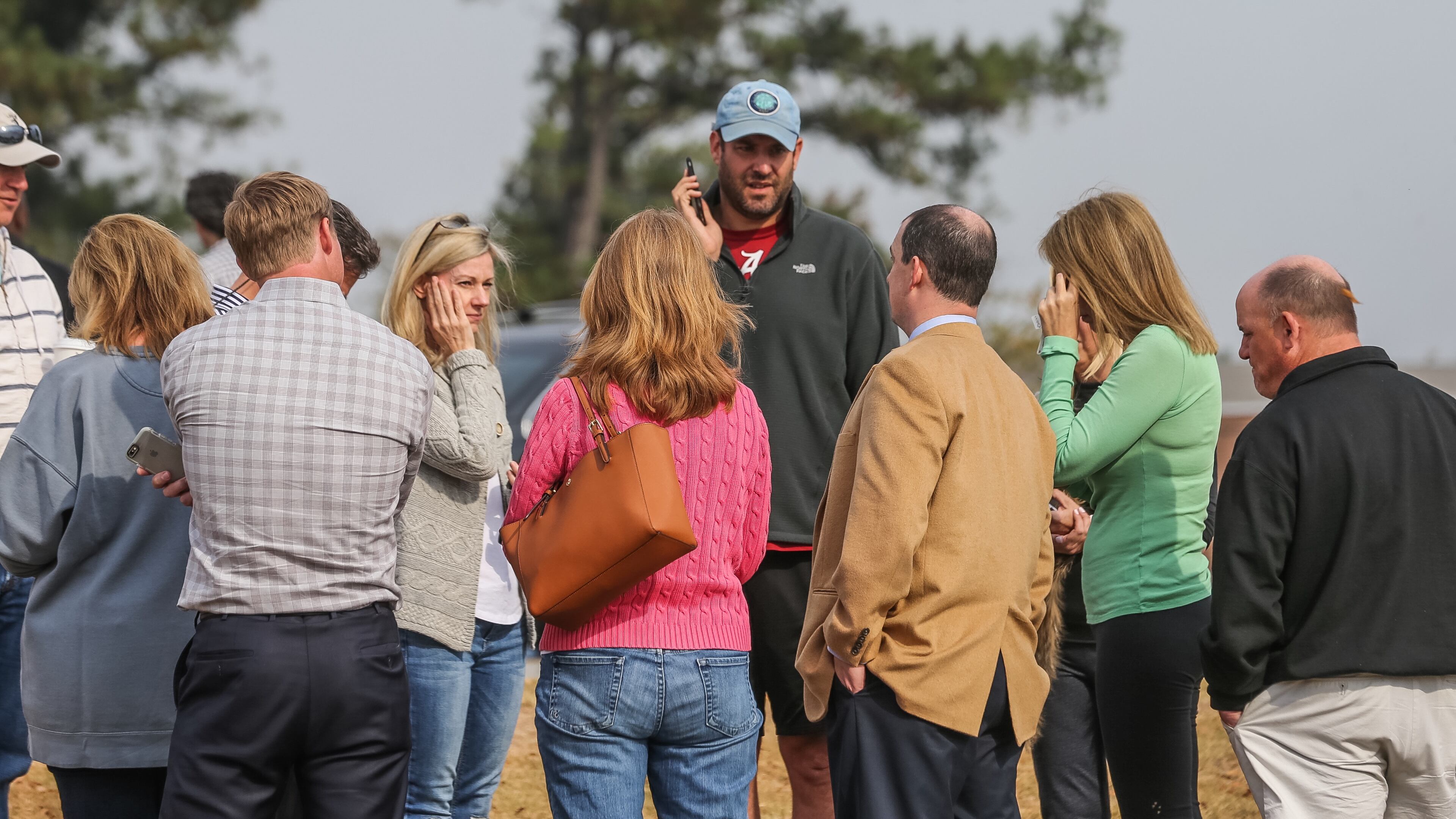 Holy Innocents’ Episcopal School in Sandy Springs was on lockdown Wednesday. JOHN SPINK / JSPINK@AJC.COM