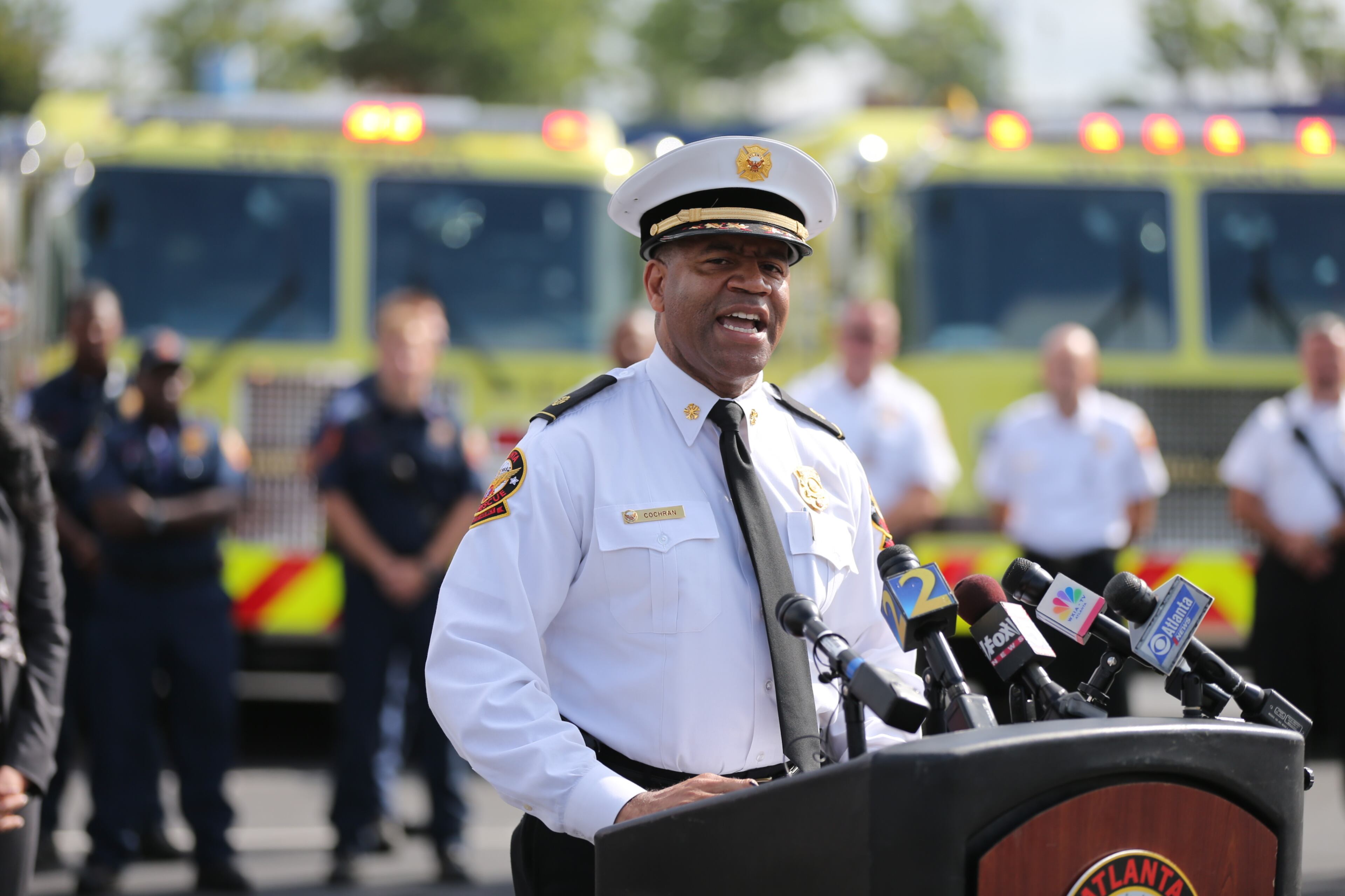 Atlantans' $10 million investment in fire safety was put on display Tuesday. At a ceremony in the Turner Field parking lot, the city and Mayor Kasim Reed showcased some of the equipment that's been purchased in the last year for the Atlanta Fire Rescue Department.