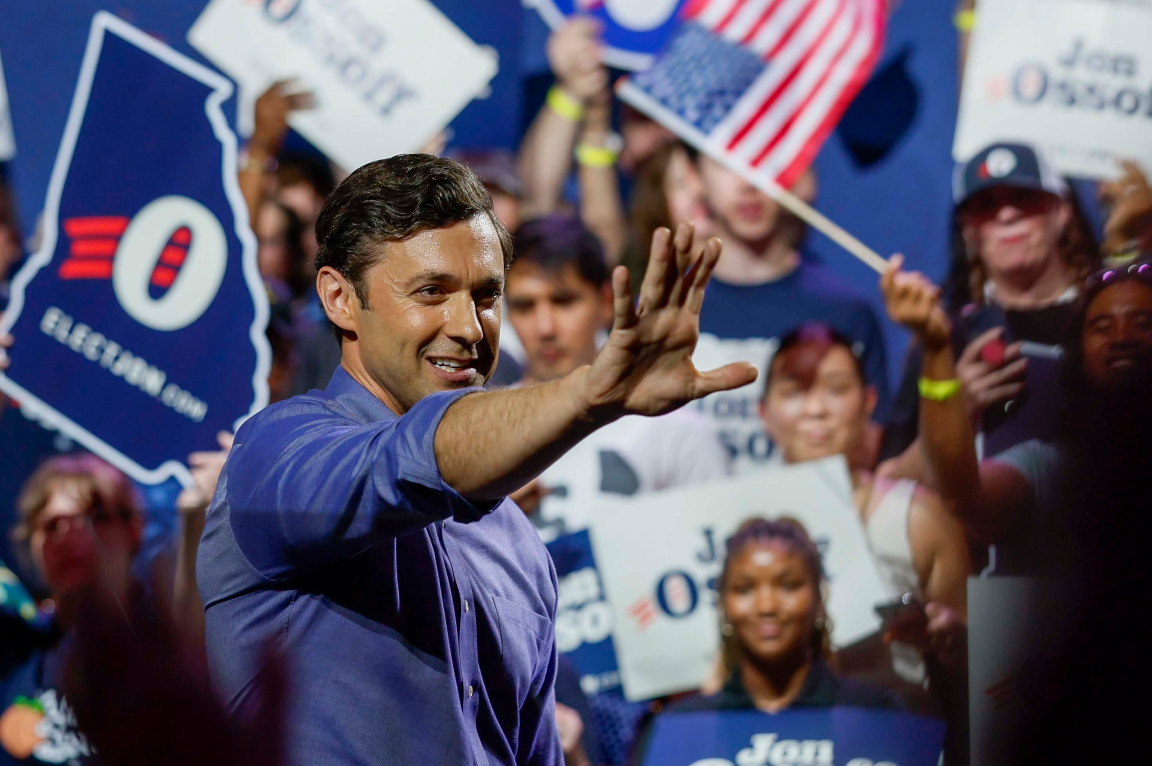 Jon Ossoff rally