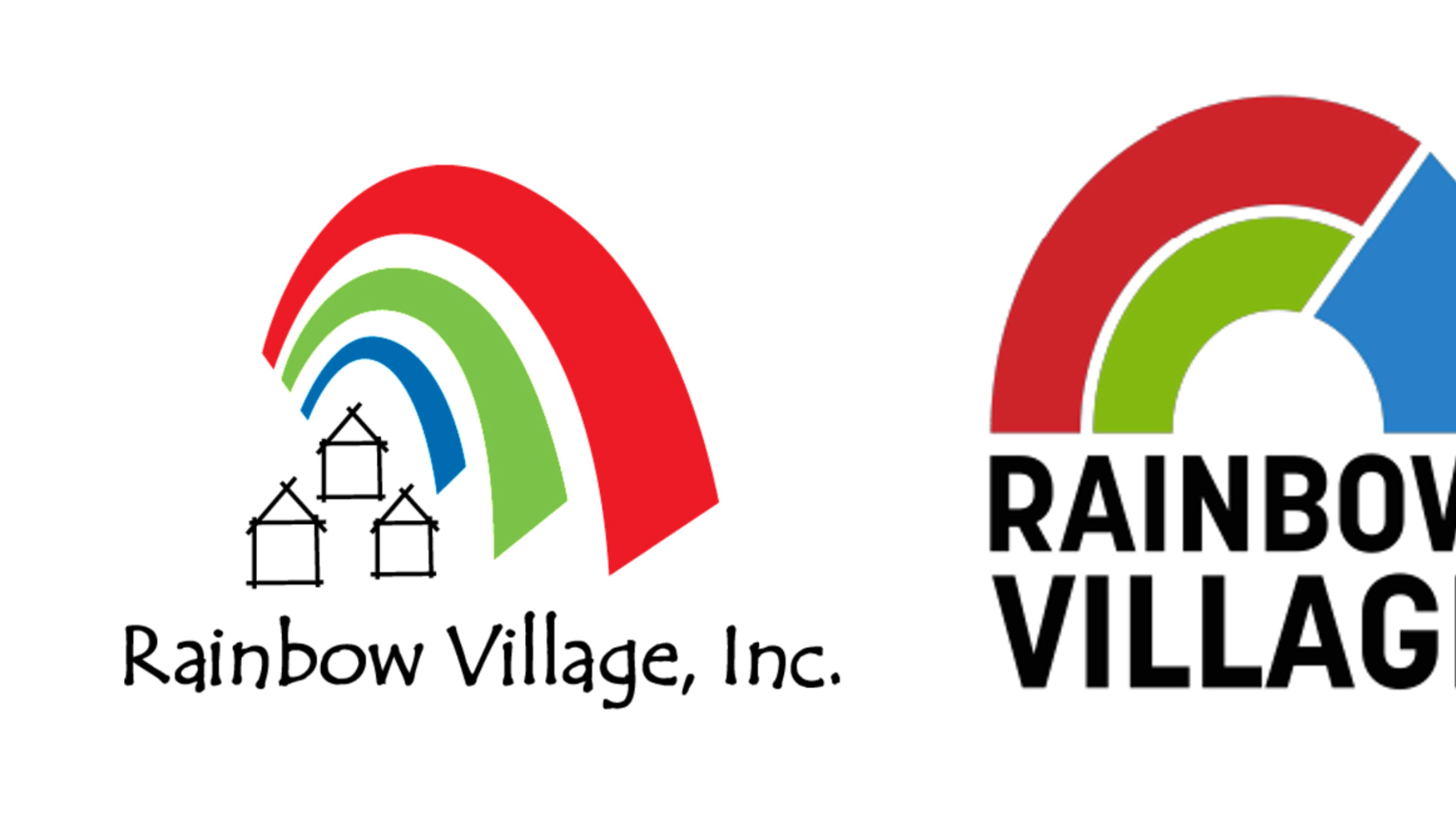 Rainbow Village, a nonprofit in Duluth that serves families experiencing homelessness, is celebrating their 30th anniversary by unveiling a new logo (shown right). Courtesy Rainbow Village