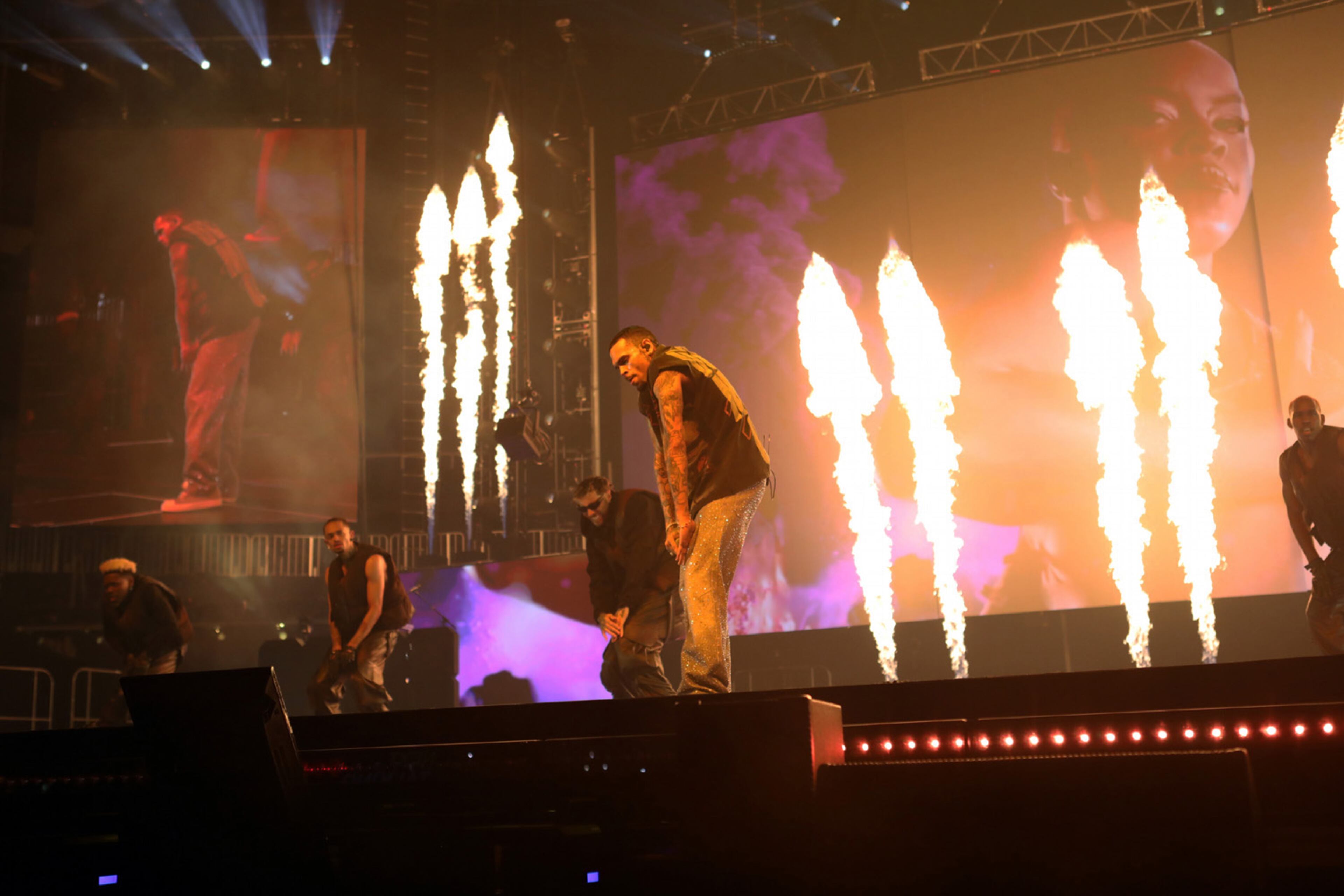 Chris Brown rocked a sold-out crowd at State Farm Arena on Friday, July 5, 2024, with openers Muni Long and Maeta.
Robb Cohen for the Atlanta Journal-Constitution