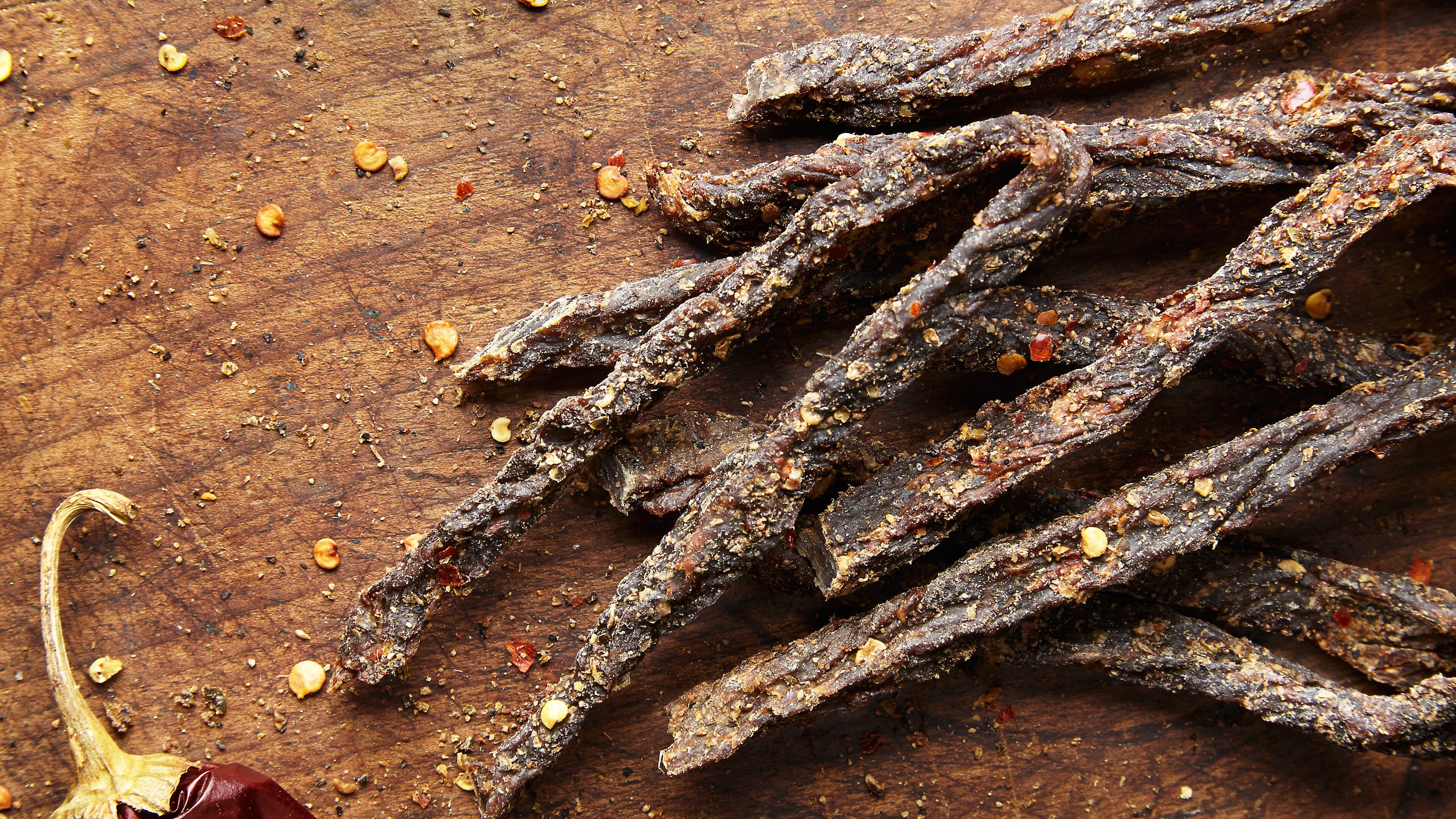 Beef jerky, a favorite at Stripling’s General Store, always is found right at the cash register, for easy impulse purchases. Courtesy of Portfolio Center