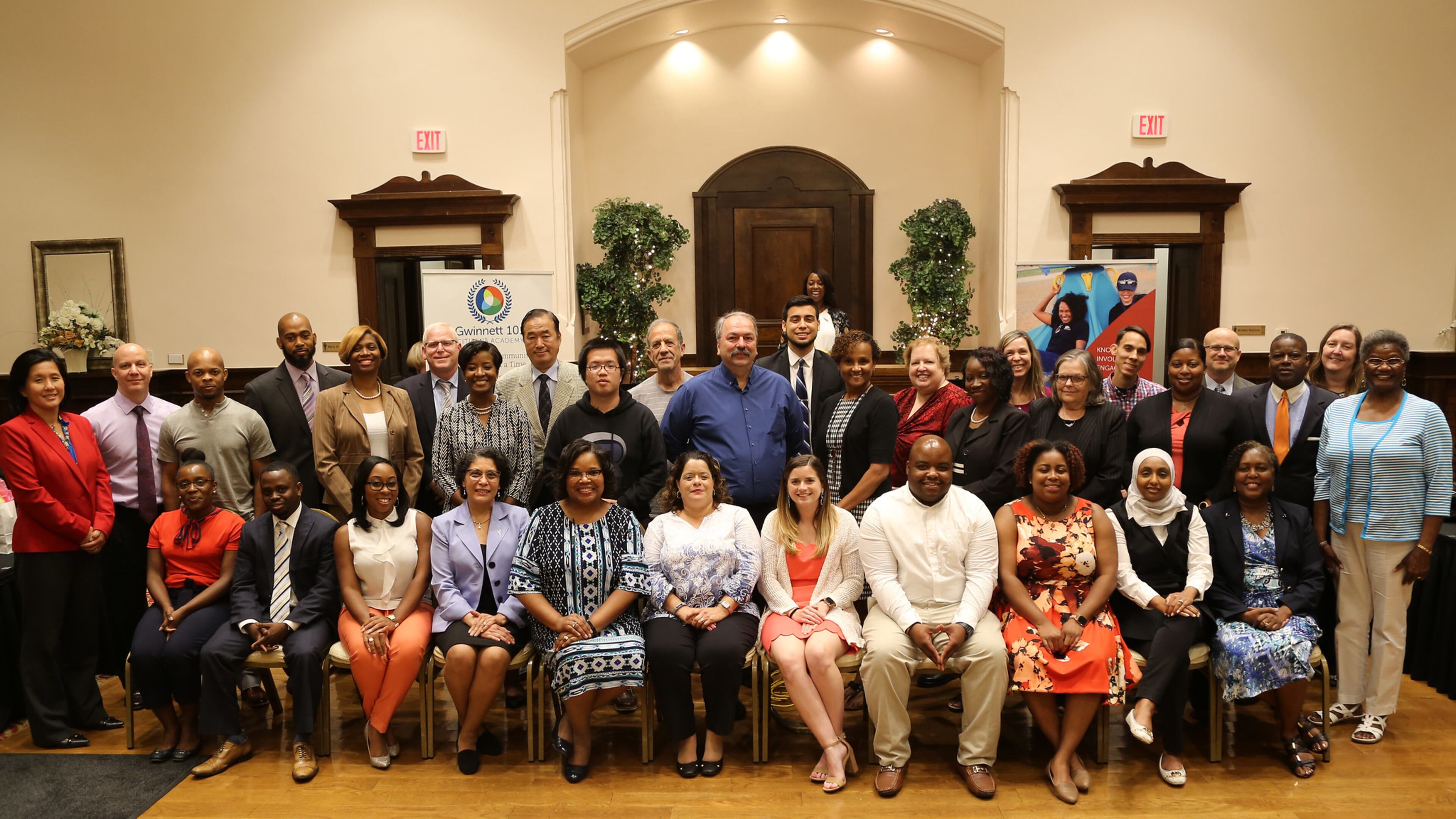 Applications are being accepted through July 5 for the next Gwinnett 101 Citizens Academy session. Shown here, the class of 2019. (Courtesy Gwinnett County)