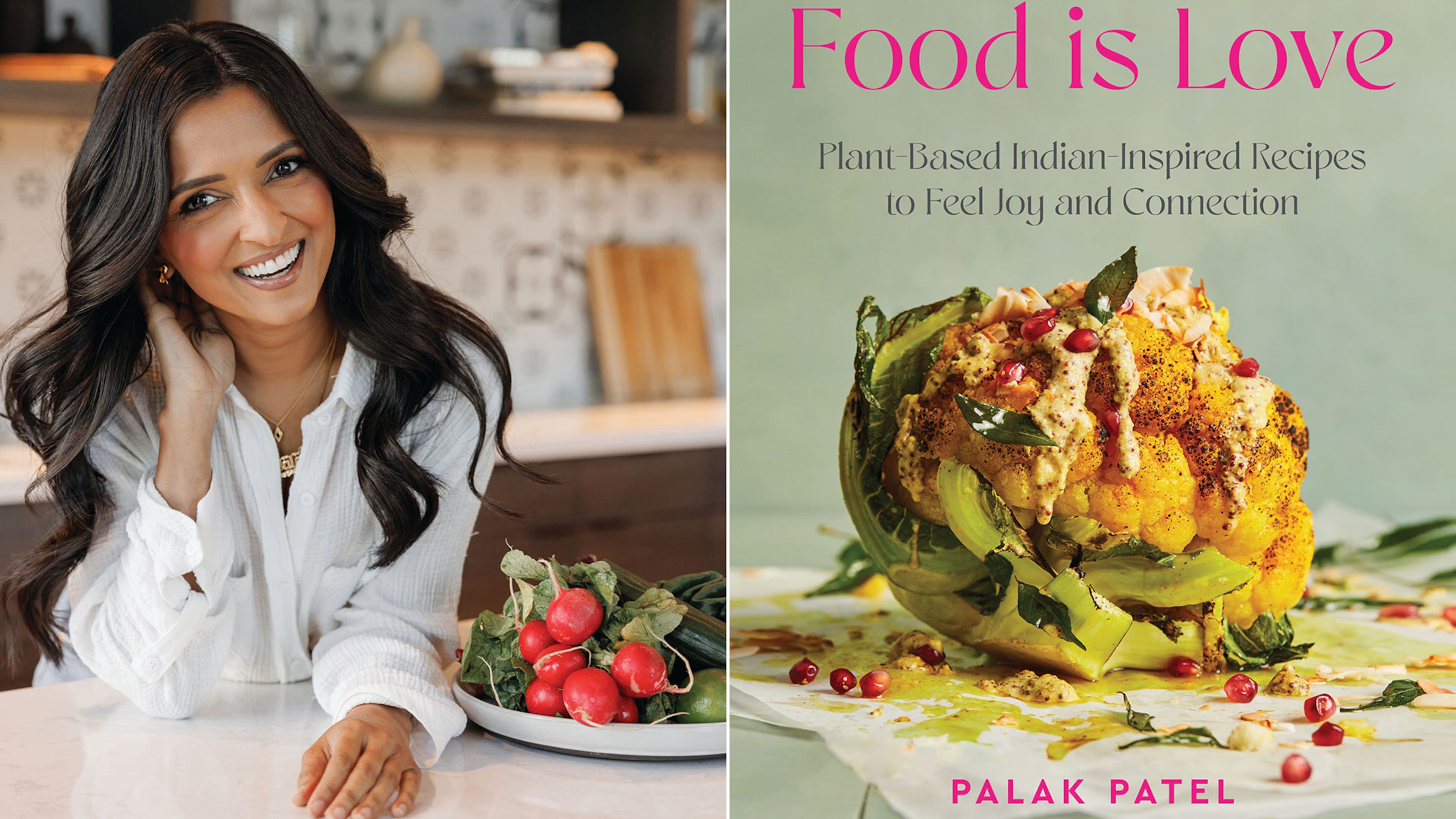 Atlanta-based Palak Patel is the author of the new cookbook “Food is Love: Plant-Based Indian-Inspired Recipes to Feel Joy and Connection.”
(Courtesy of Adam Milliron)