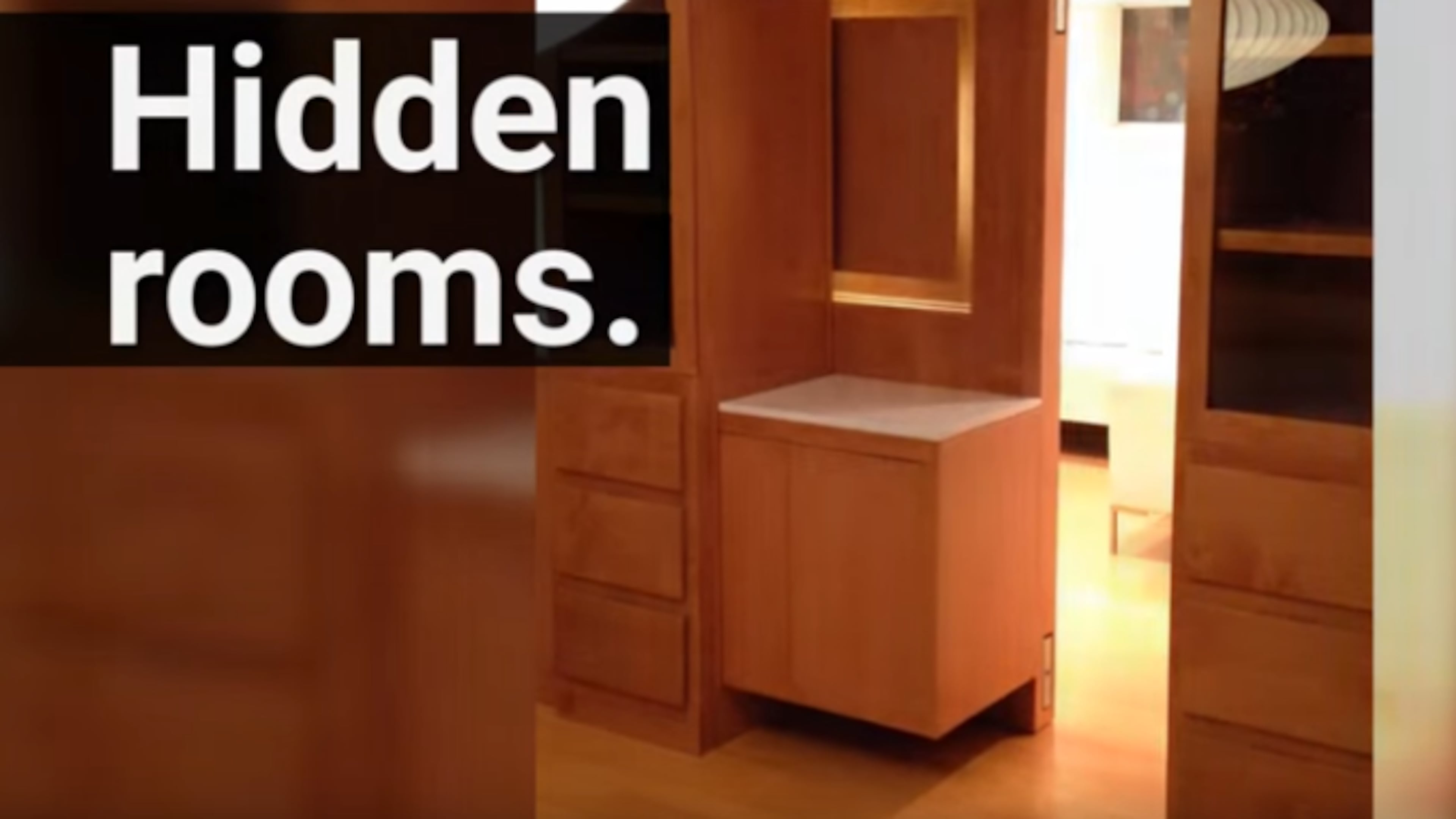This man started his own company for installing secret rooms.