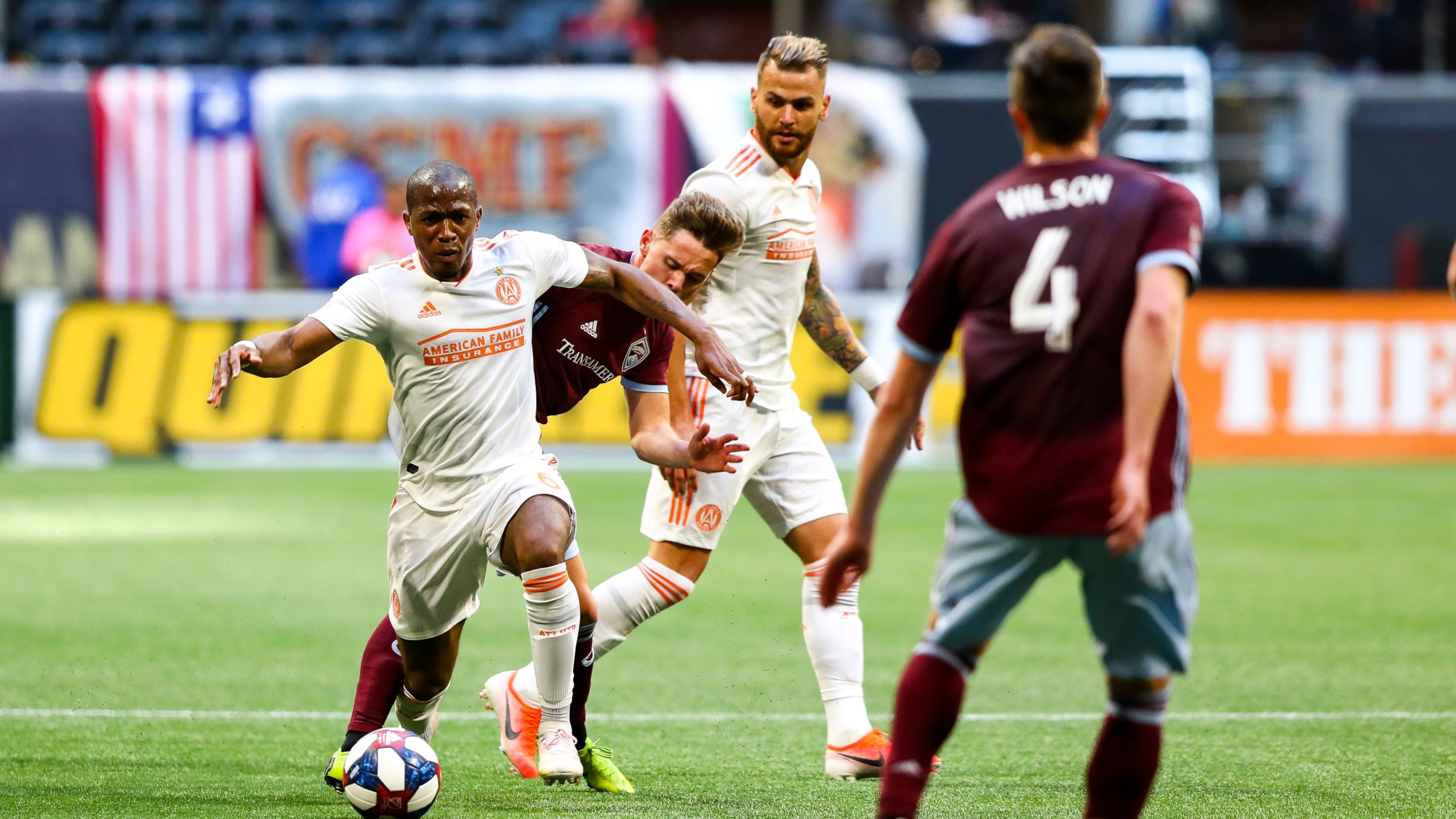 Atlanta United hosted Colorado in an MLS game on Saturday at Mercedes-Benz Stadium. (Atlanta United)