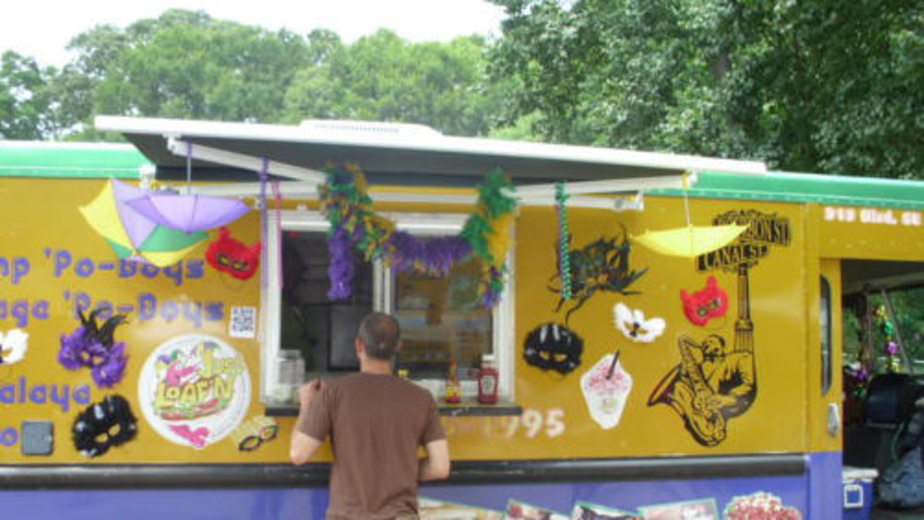 Jus Loaf’n is among 33 food trucks that are members of the Food Truck Association of Georgia which will be organizing Powder Springs’ new Food Truck Nights, starting monthly on April 25. (Courtesy of Jus Loaf’n - New Orleans Original Po Boys and Sno Balls)