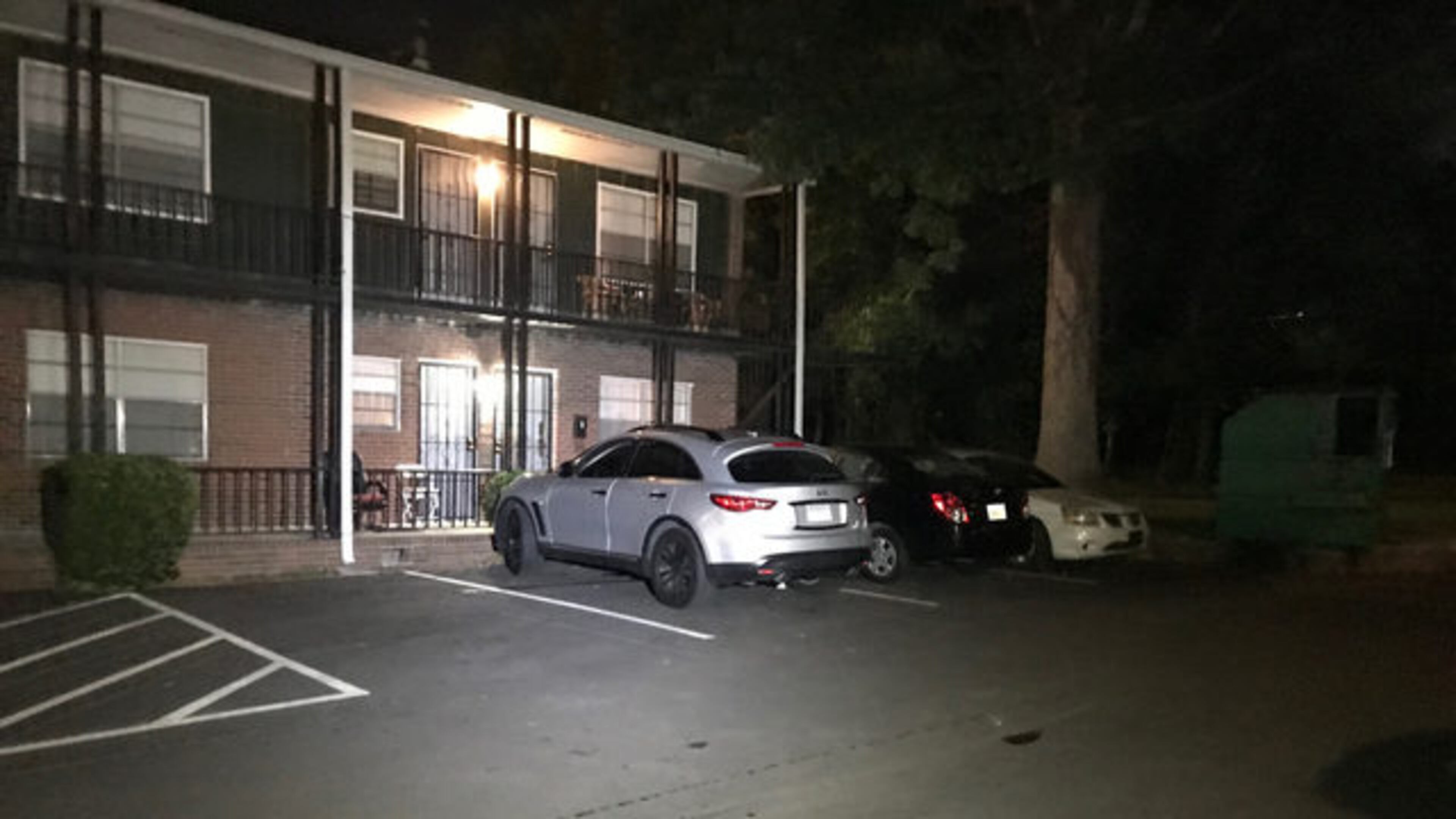 The victim told Atlanta police he was returning to his apartment in the 1900 block of Martin Luther King Jr. Drive late Tuesday night when he was ambushed by two men, according to Channel 2 Action News.