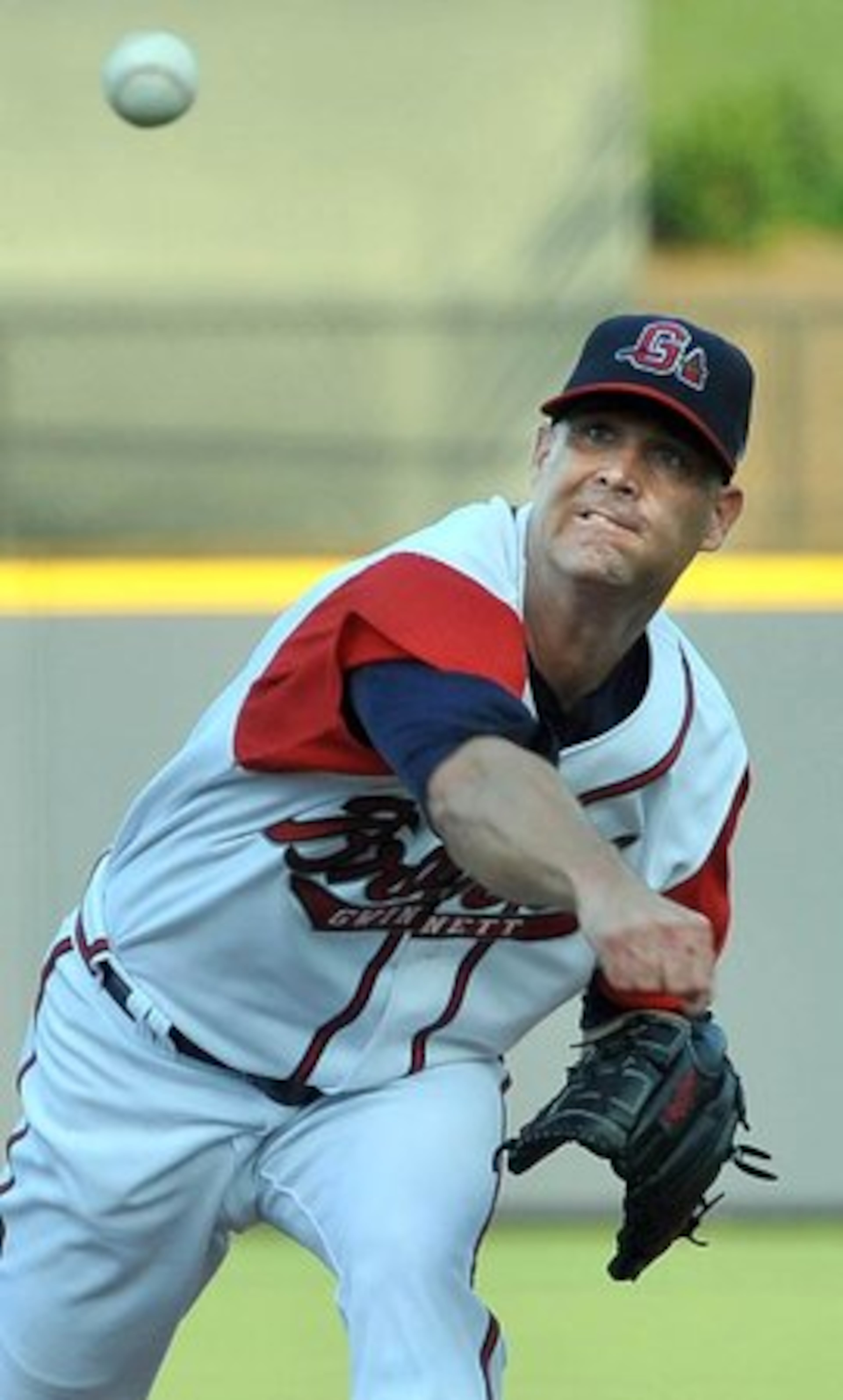But back to baseball: After undergoing Tommy John surgery on his pitching elbow towards the end of the 2008 season, Hudson didn't return to the Braves until July 2009, when he started minor league rehab, starting some games for the team's new AAA affiliate in Gwinnett. Hudson rejoined Atlanta's starting rotation in Sept. 2009.