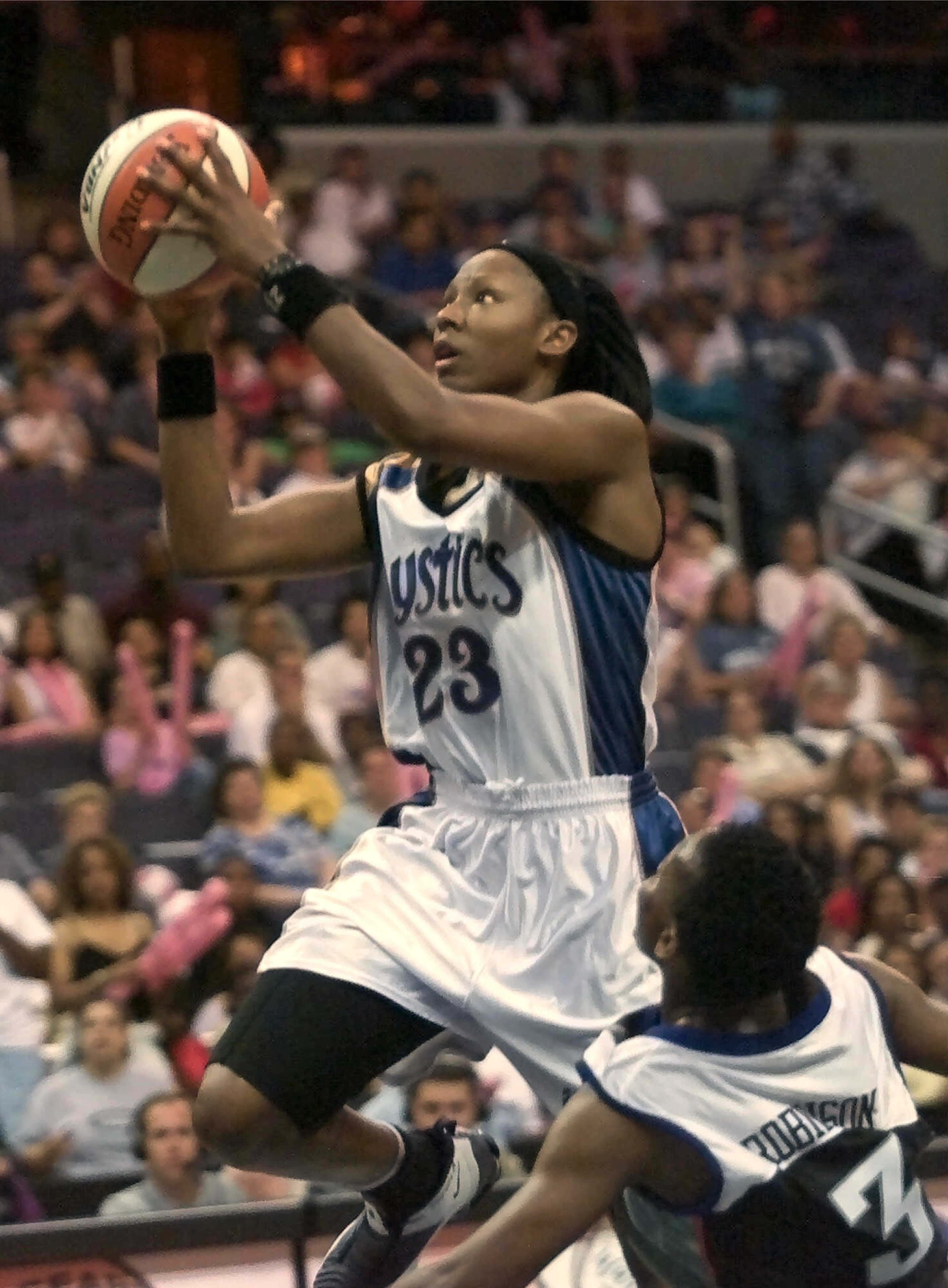 Holdsclaw scored 31 in this game for the Washington Mystics in 2001.