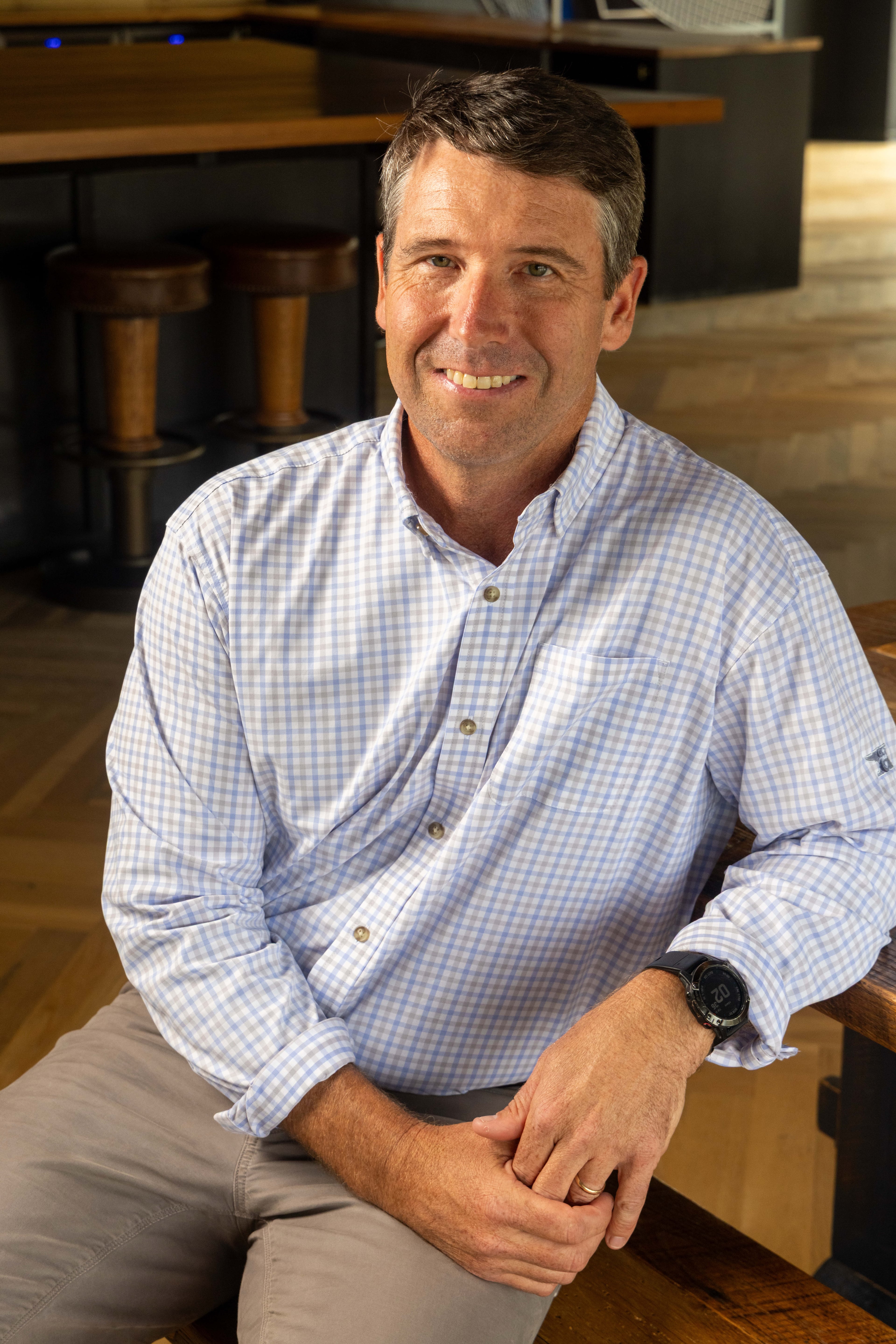 Wes Murrell, regional general superintendent, Brasfield & Gorrie. (Phil Skinner for the AJC)