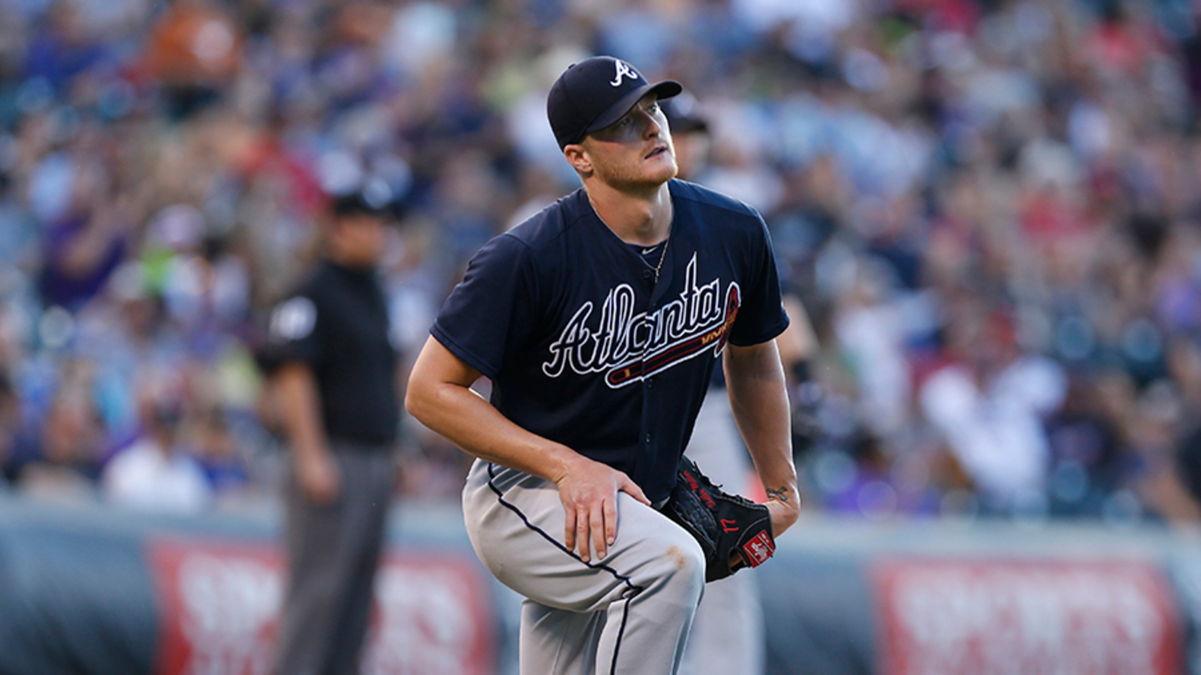Pitcher Shelby Miller been dominant at times this season even as the Braves (42-47) stumbled into the All-Star break.