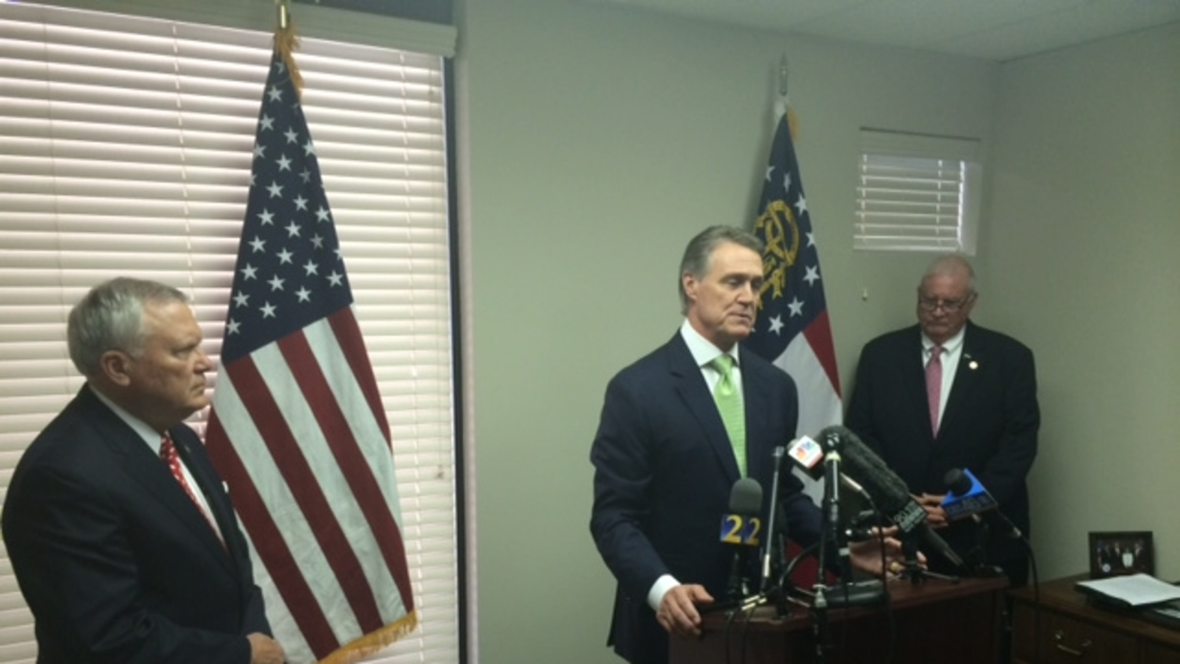 Georgia GOP heavyweights are trying to coalesce behind David Perdue's Senate run.