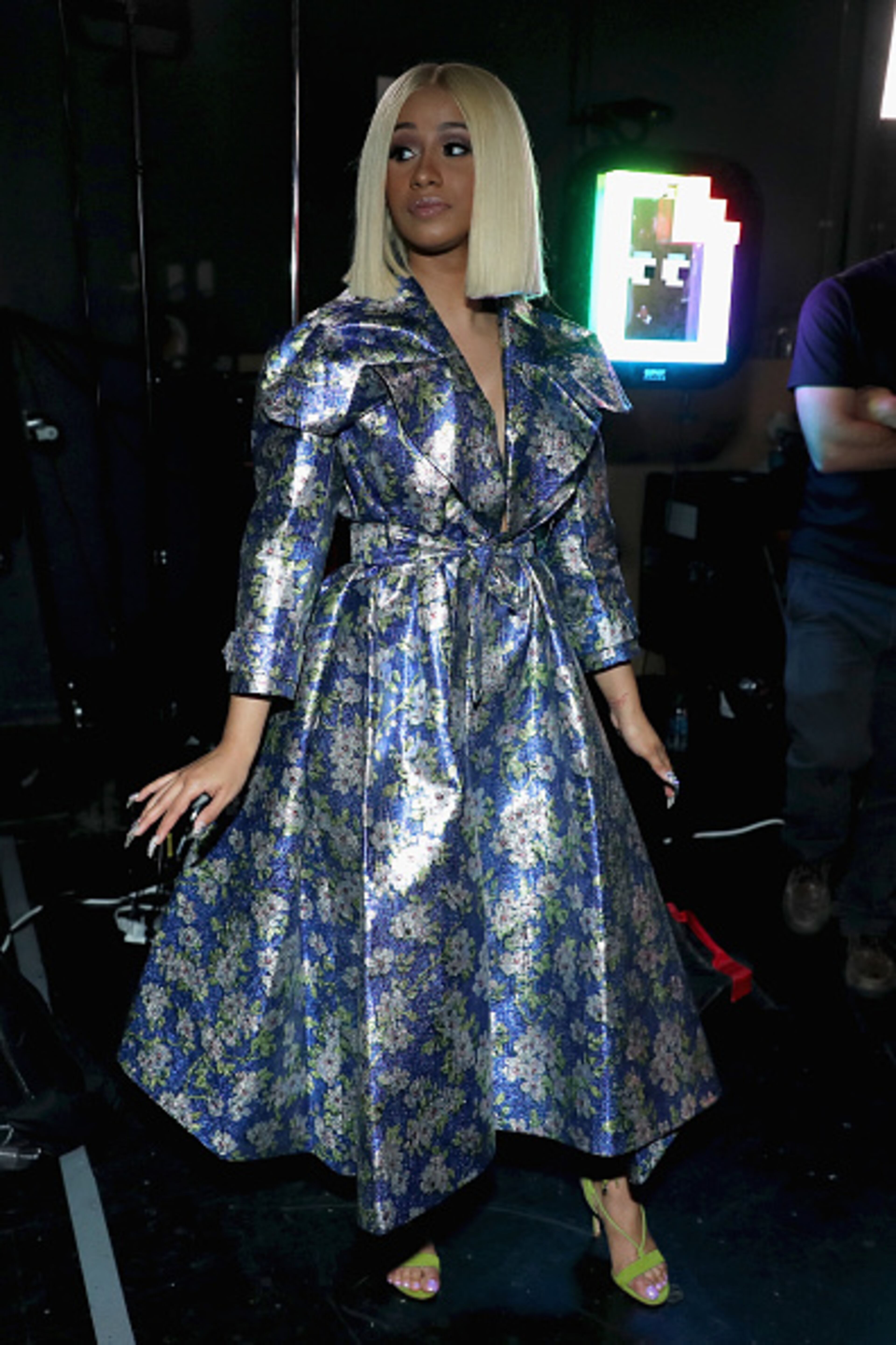 LOS ANGELES, CA - JUNE 25: Cardi B backstage at the 2017 BET Awards at Microsoft Theater on June 25, 2017 in Los Angeles, California. (Photo by Neilson Barnard/Getty Images for BET)