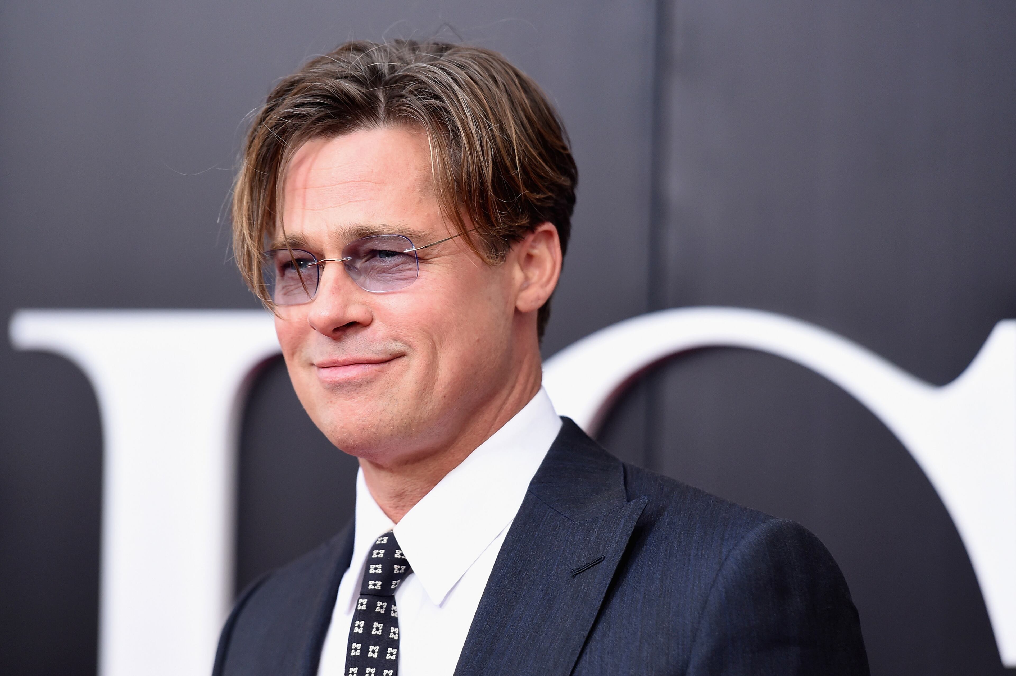 Brad Pitt is dad to Shiloh, Vivienne, Pax, Zahara Maddox and Knox. (Photo by Jamie McCarthy/Getty Images)