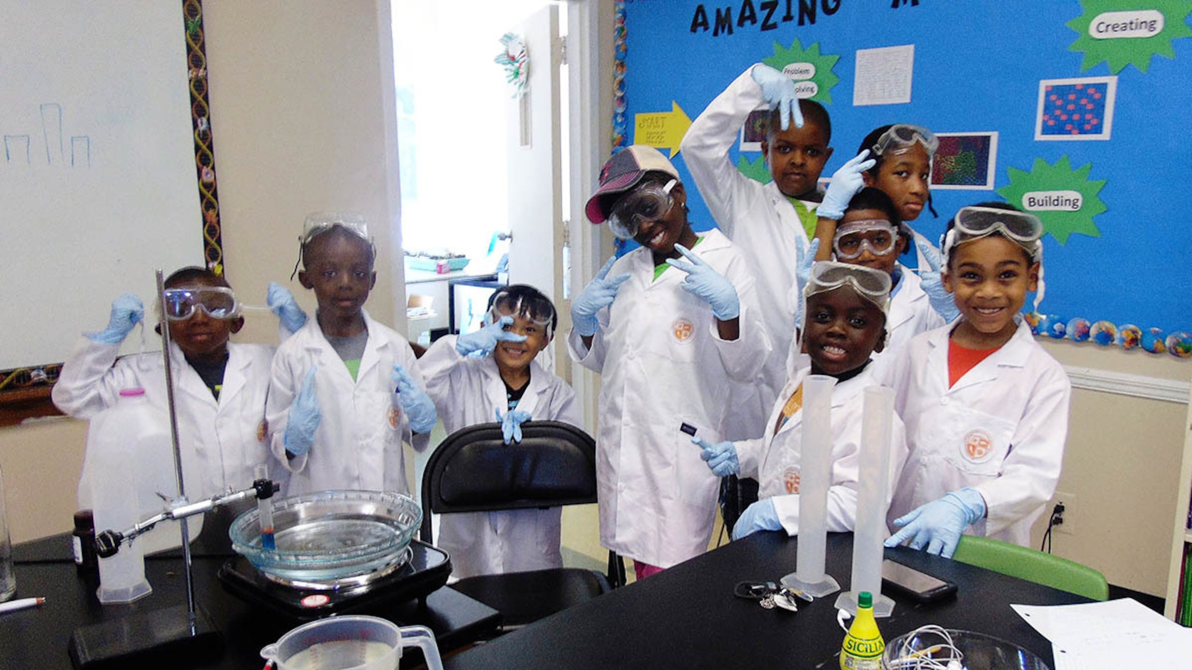 Students at the Omni International School in Atlanta are immersed in three foreign languages during classes. They also excel in other subjects and on standardized tests.