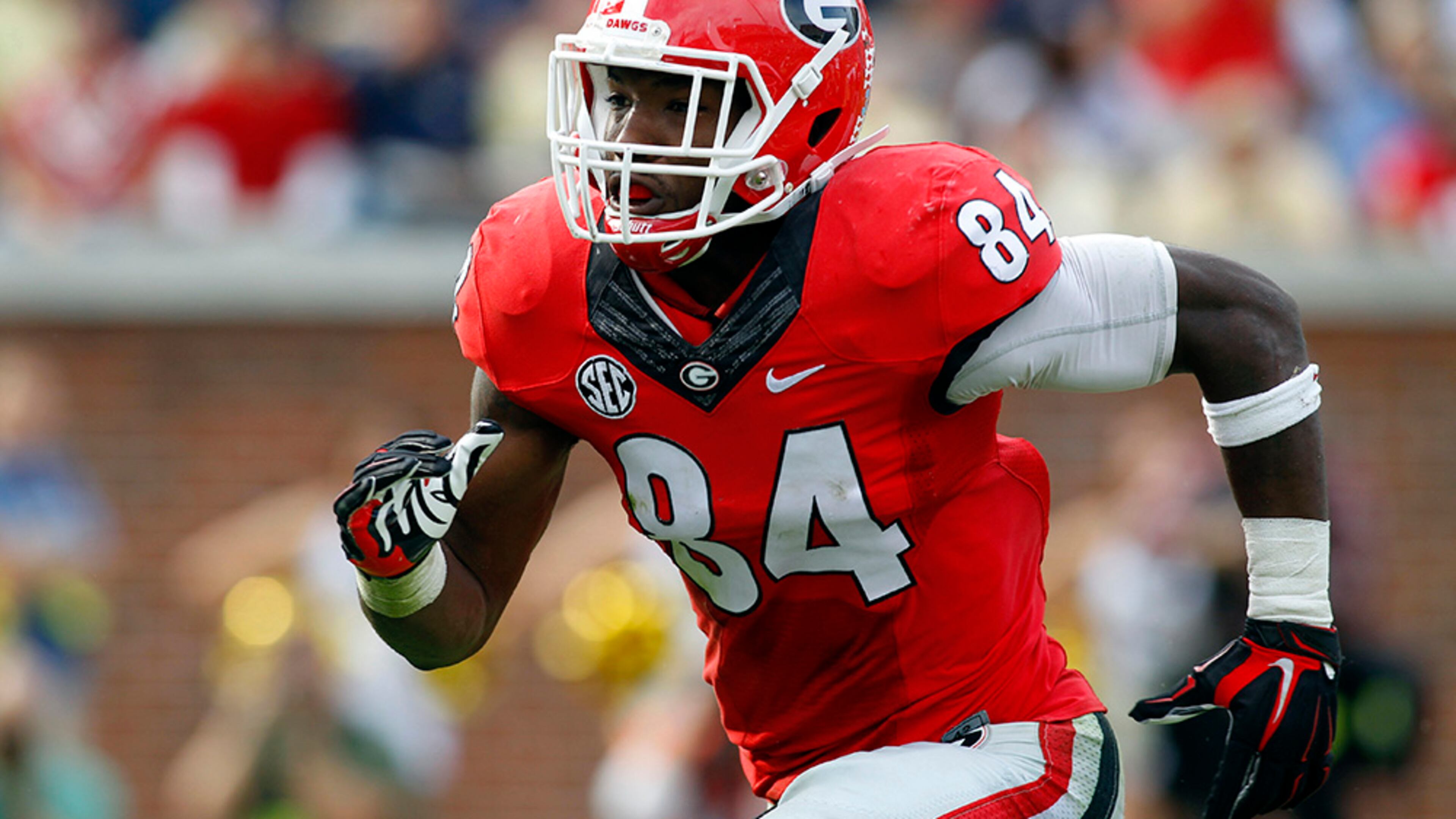 Former Georgia outside linebacker/defensive Leonard Floyd, one of the top pass rushers in draft.