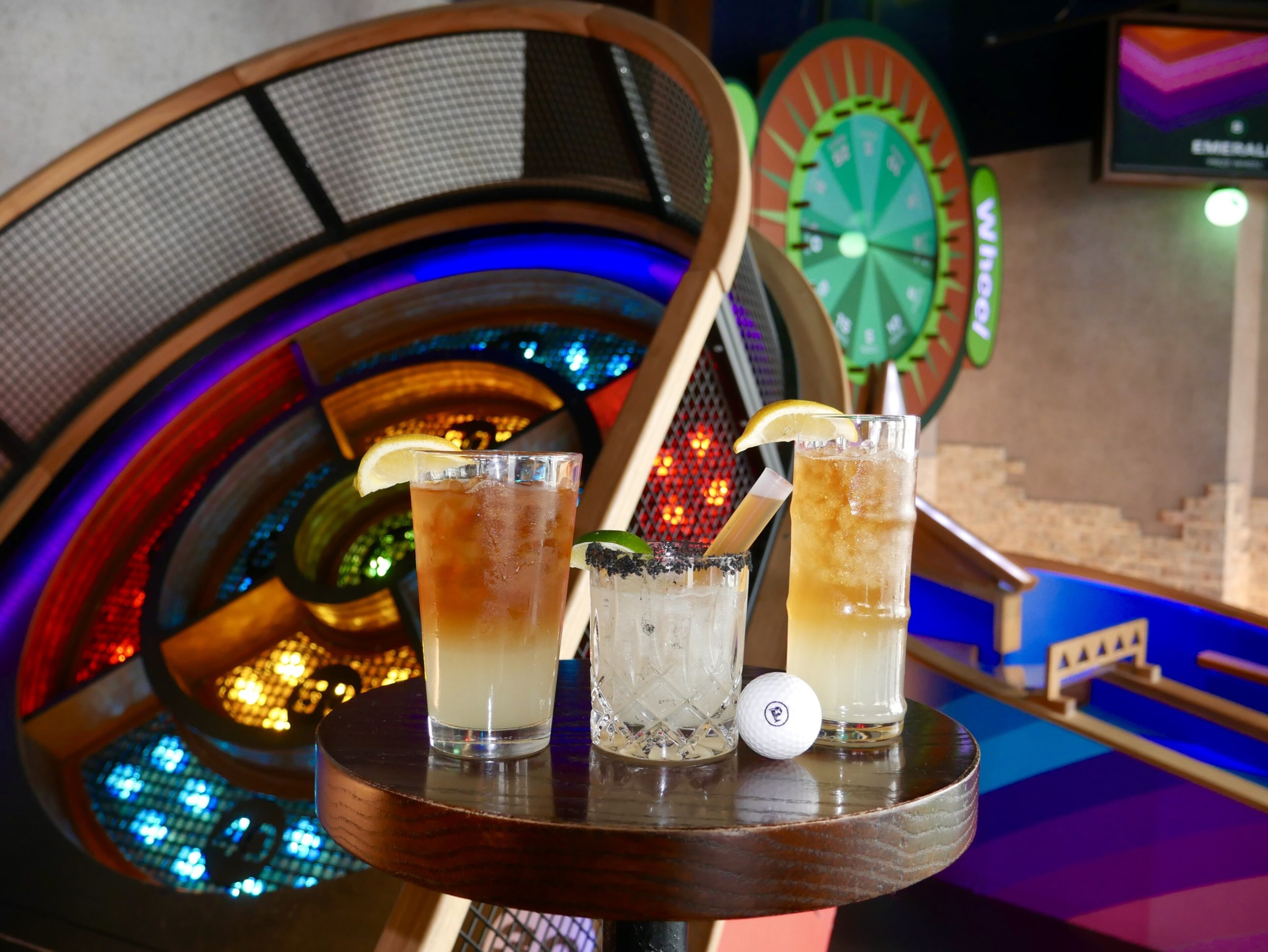 Puttshack, which has Midtown and Dunwoody locations, offers an extensive food and drink menu. (Courtesy of Puttshack)