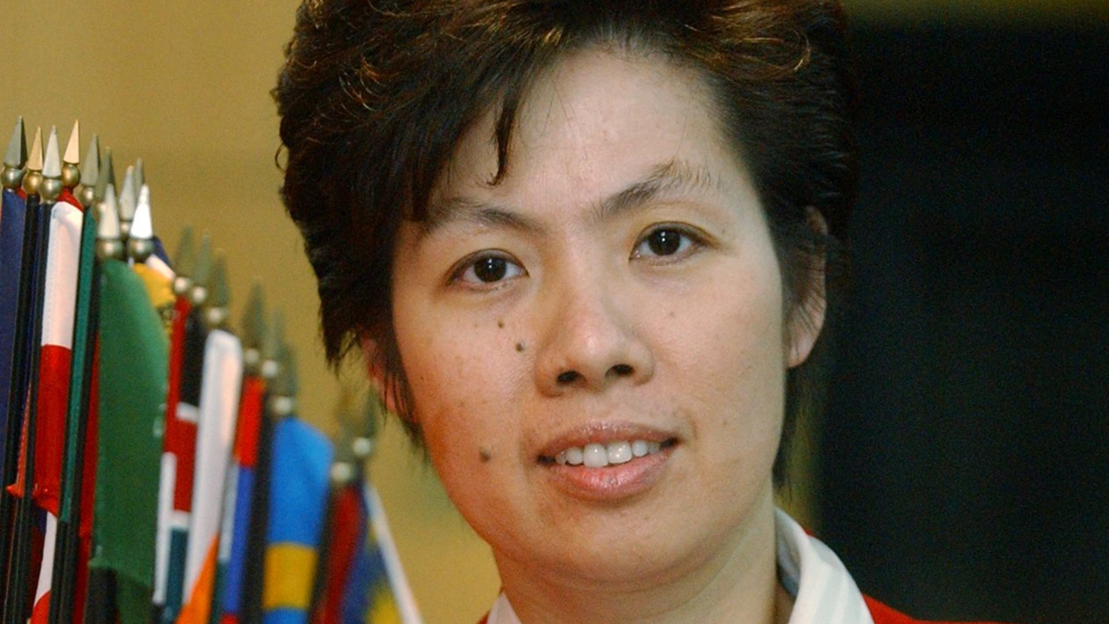 Emily Fu is chairwoman of the International Real Estate Council of Georgia. The council was created two years ago to teach real estate agents about the various ethnic markets. She's shown here at her office at RE/MAX Greater Atlanta in Atlanta Friday afternoon 5/10/2002.