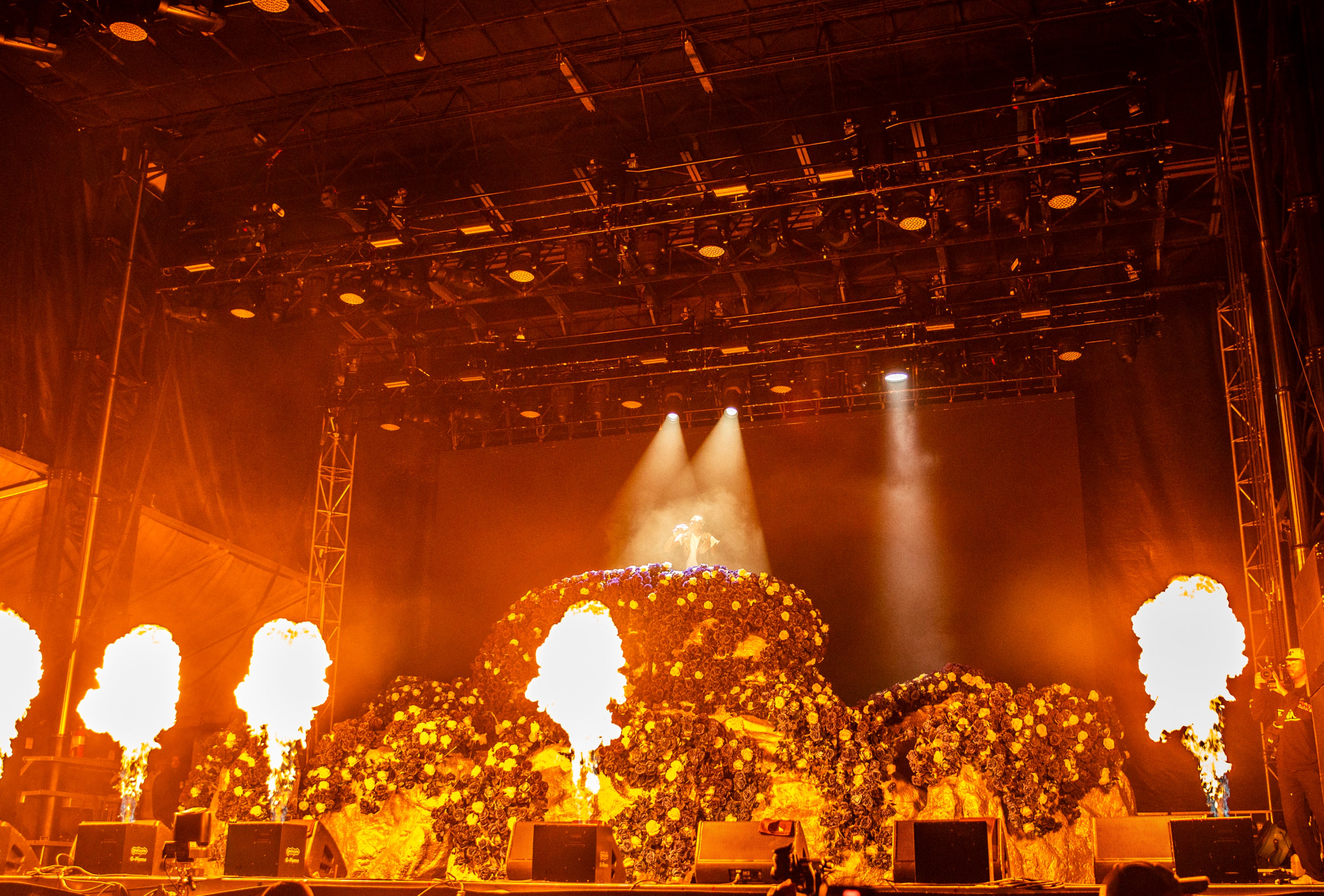 Gunna closed out One Musicfest on Sunday night, October 27, 2024, at Central Park. (RYAN FLEISHER FOR THE ATLANTA JOURNAL-CONSTITUTION)