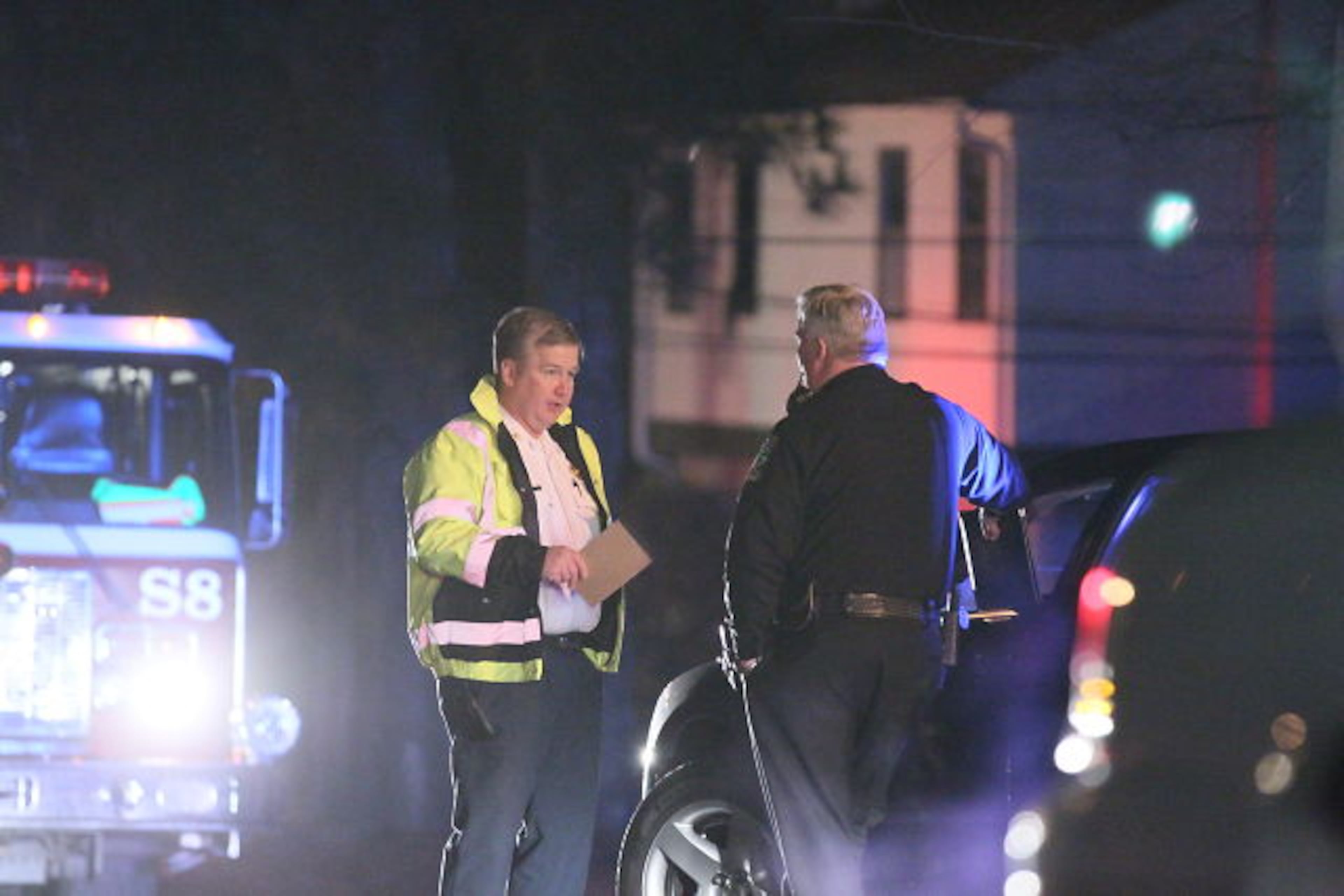 Injuries to the 6-year-old who was thrown out of the window are not believed to be serious.