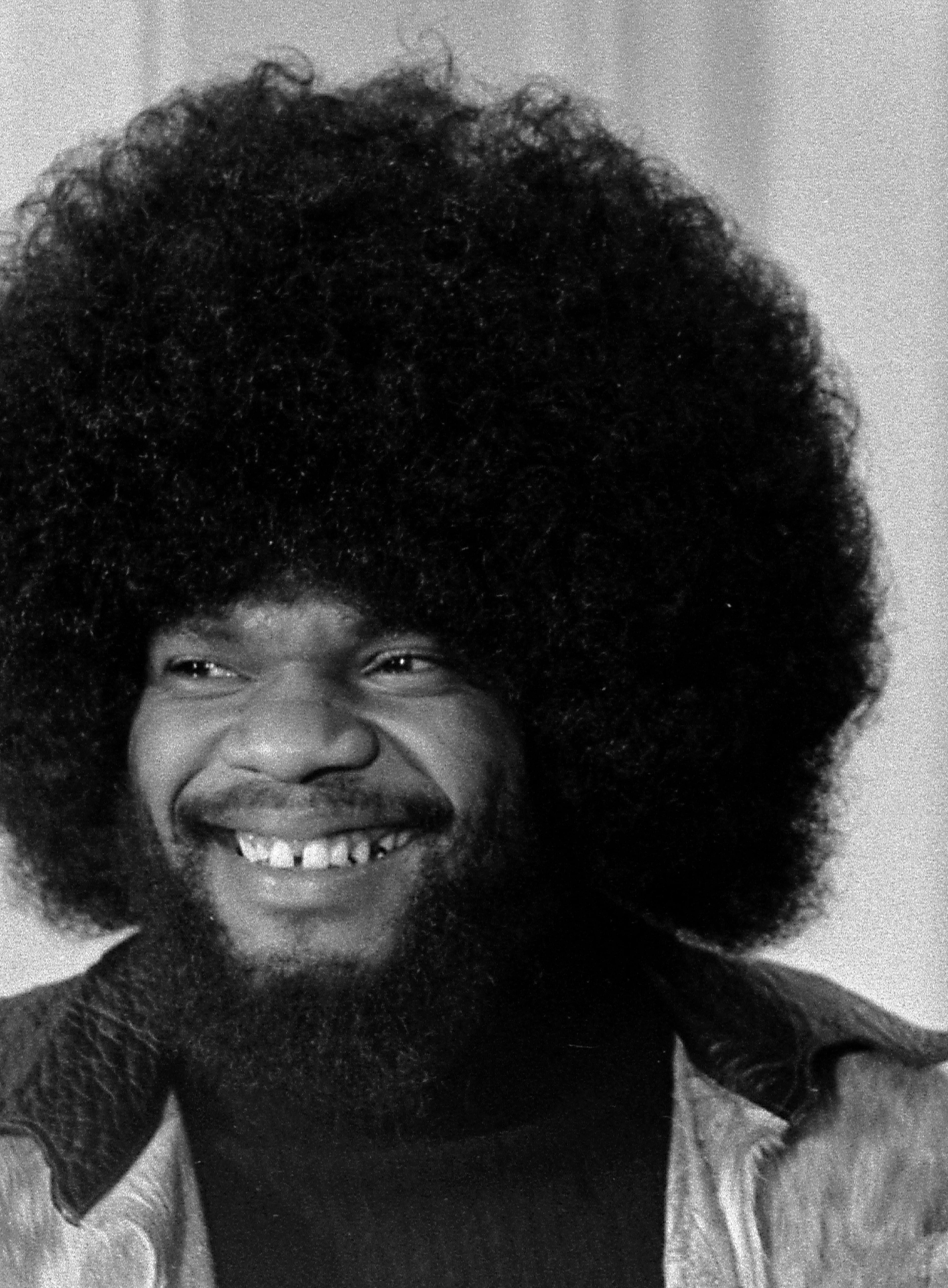 Musician Billy Preston visits President Gerald Ford in the Oval Office on Dec. 13, 1974. (David Hume Kennerly / White House Photographer)