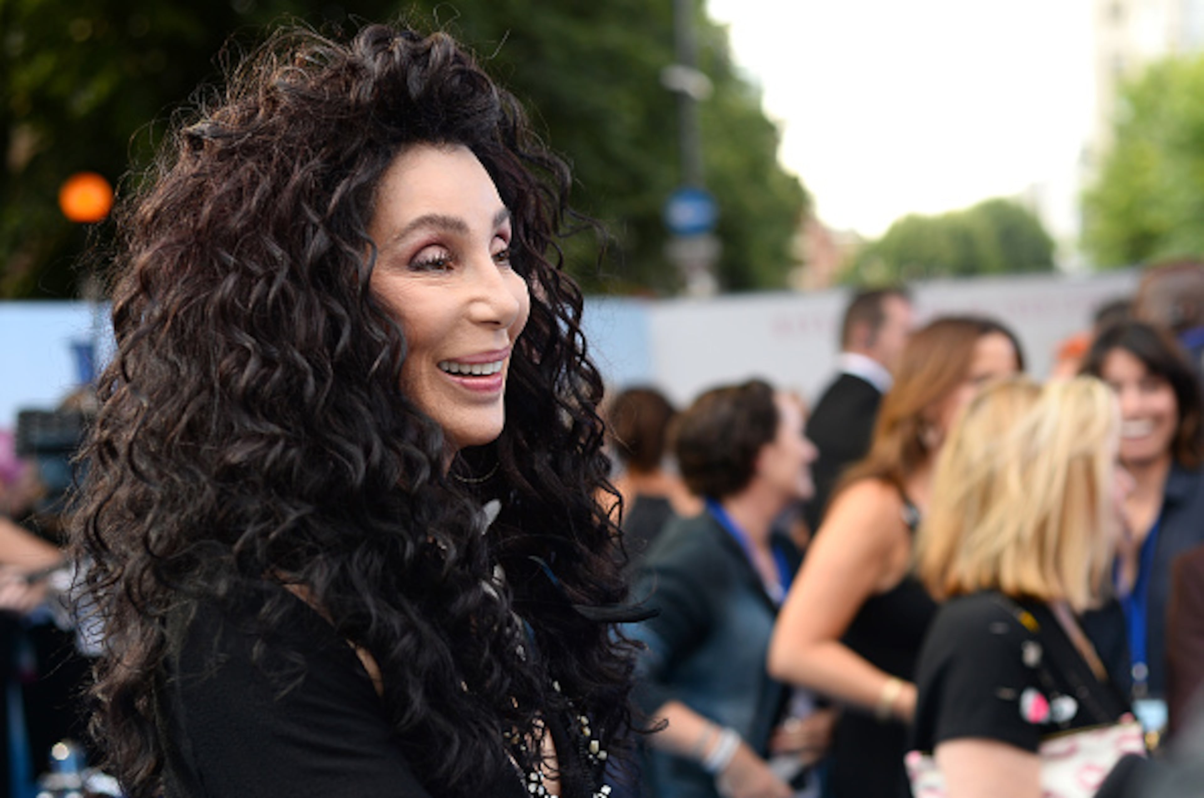 LONDON, ENGLAND - JULY 16: Cher attends the "Mamma Mia! Here We Go Again" world premiere at the Eventim Apollo, Hammersmith on July 16, 2018 in London, England. (Photo by Eamonn M. McCormack/Getty Images for Universal Pictures )
