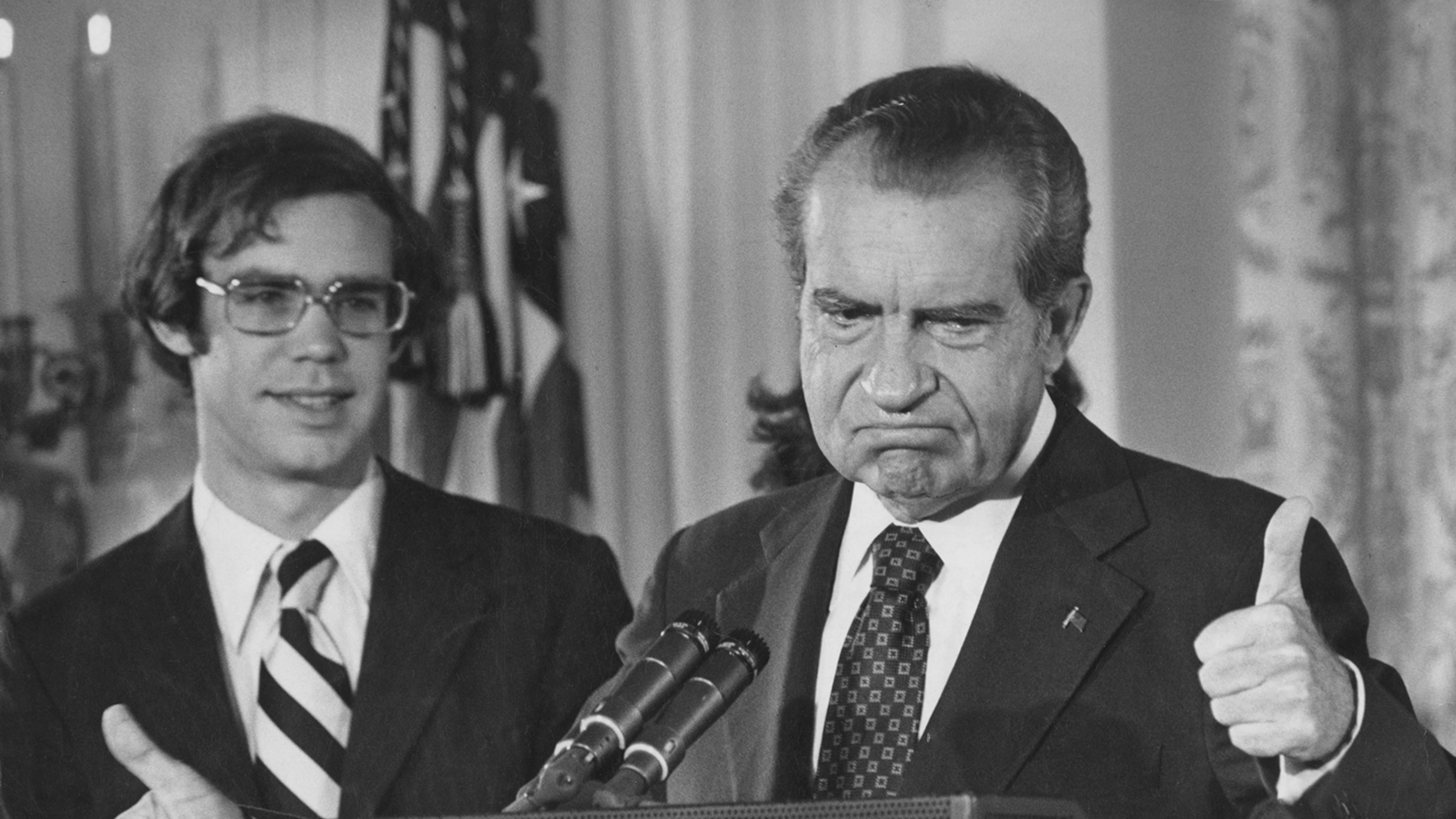 President Richard Nixon would tell foreign adversaries he was prone to becoming a "madman" so they would be wary of agitating him. (Keystone/Hulton Archive/Getty Images/TNS)