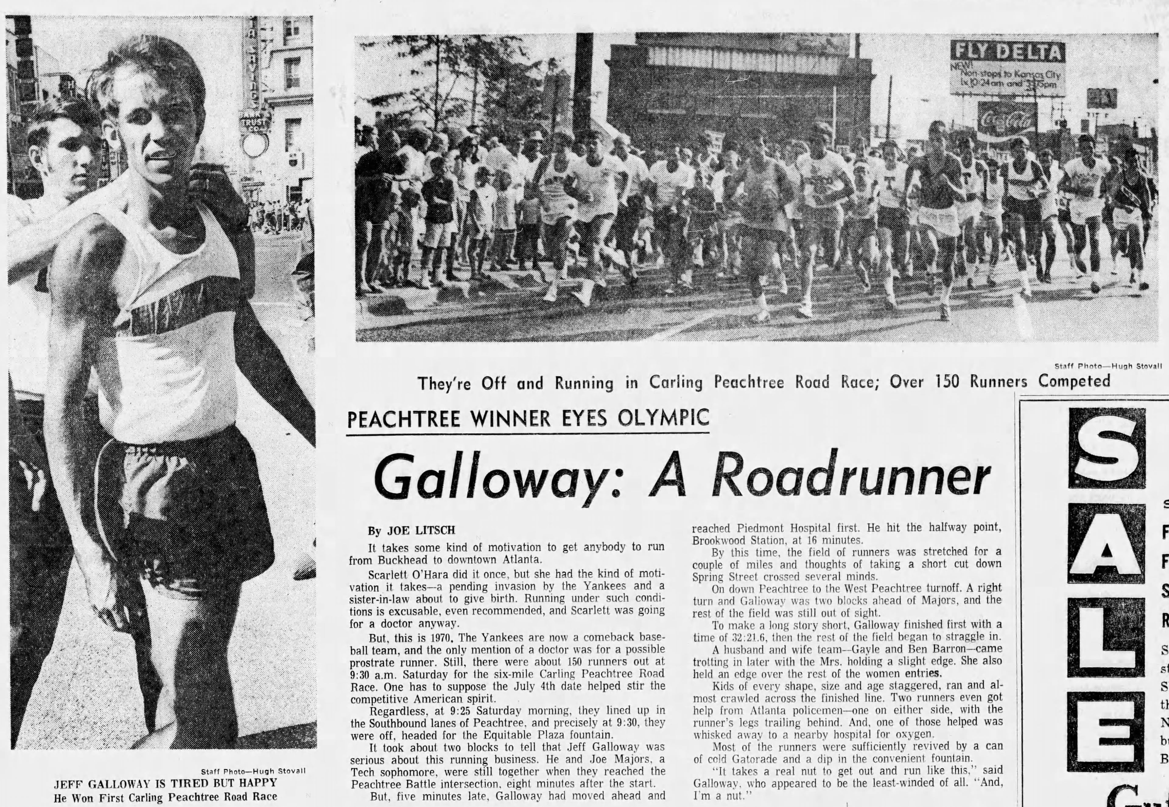 From the July 5, 1970, edition of The Atlanta Journal and Atlanta Constitution.