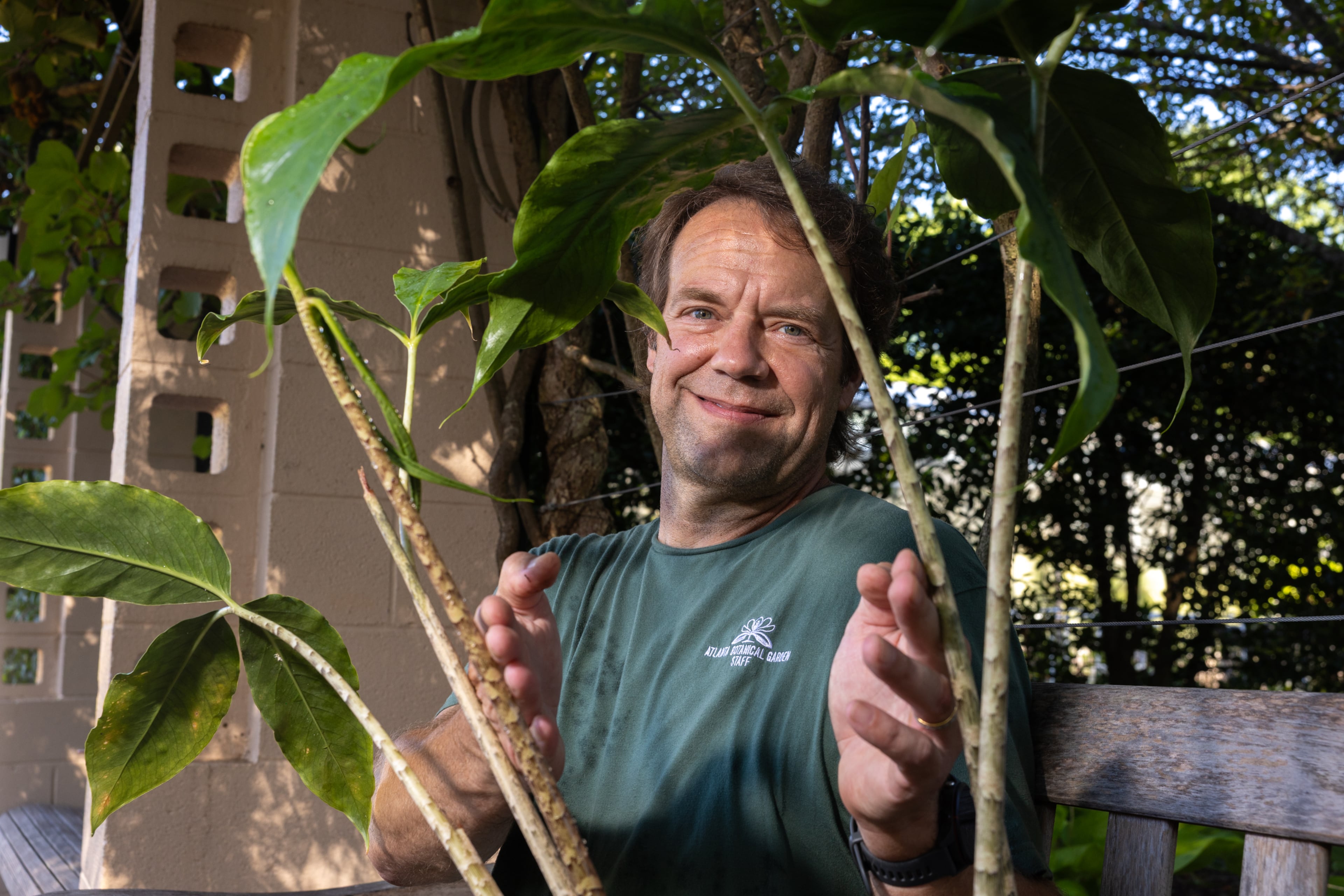 McMahan was vital to discovering a new form of cobra lily (shown here at ABG) in Vietnam. (Arvin Temkar/AJC)