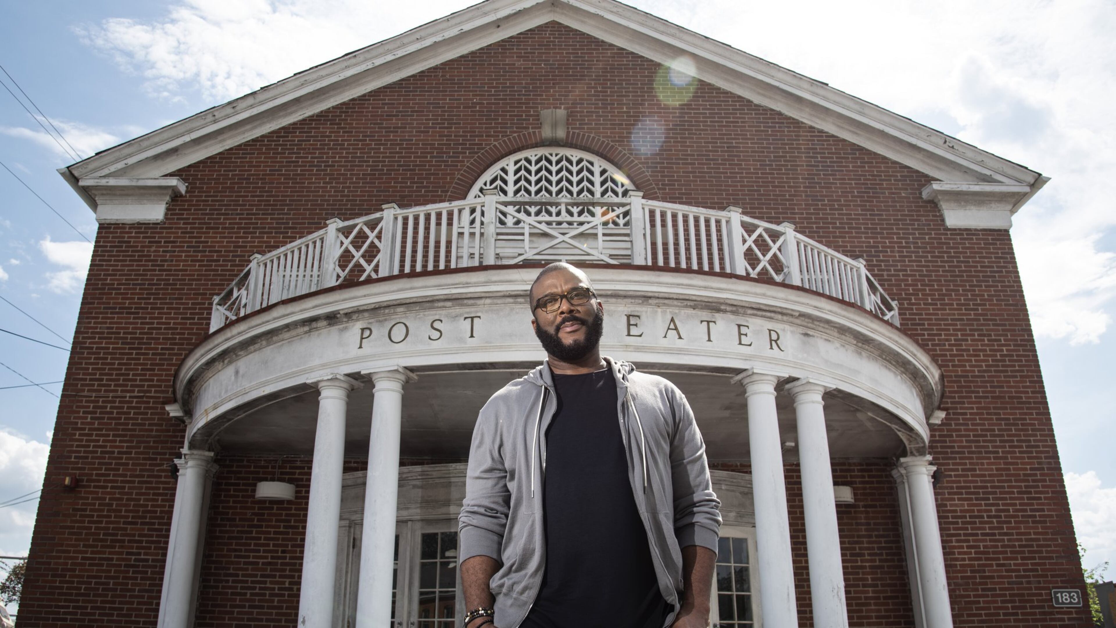 Filmmaker Tyler Perry at this $250 million Tyler Perry Studios in southwest Atlanta. (Hyosub Shin / Hyosub.Shin@ajc.com)