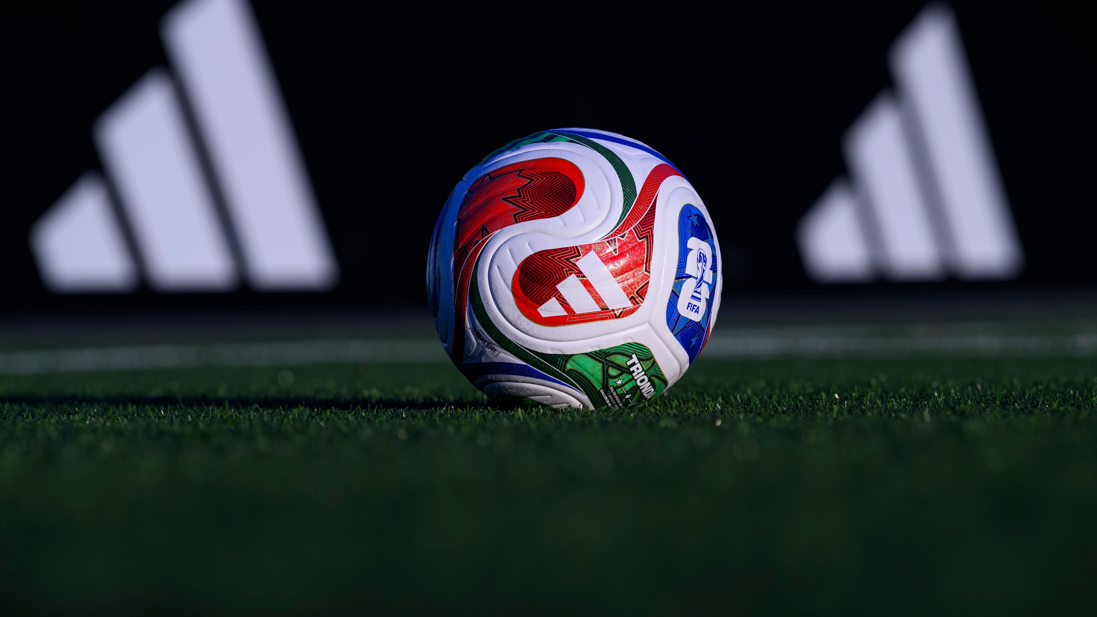 The FIFA World Cup 2026 official match ball is revealed in Zurich. (Marcio Machado/FIFA)