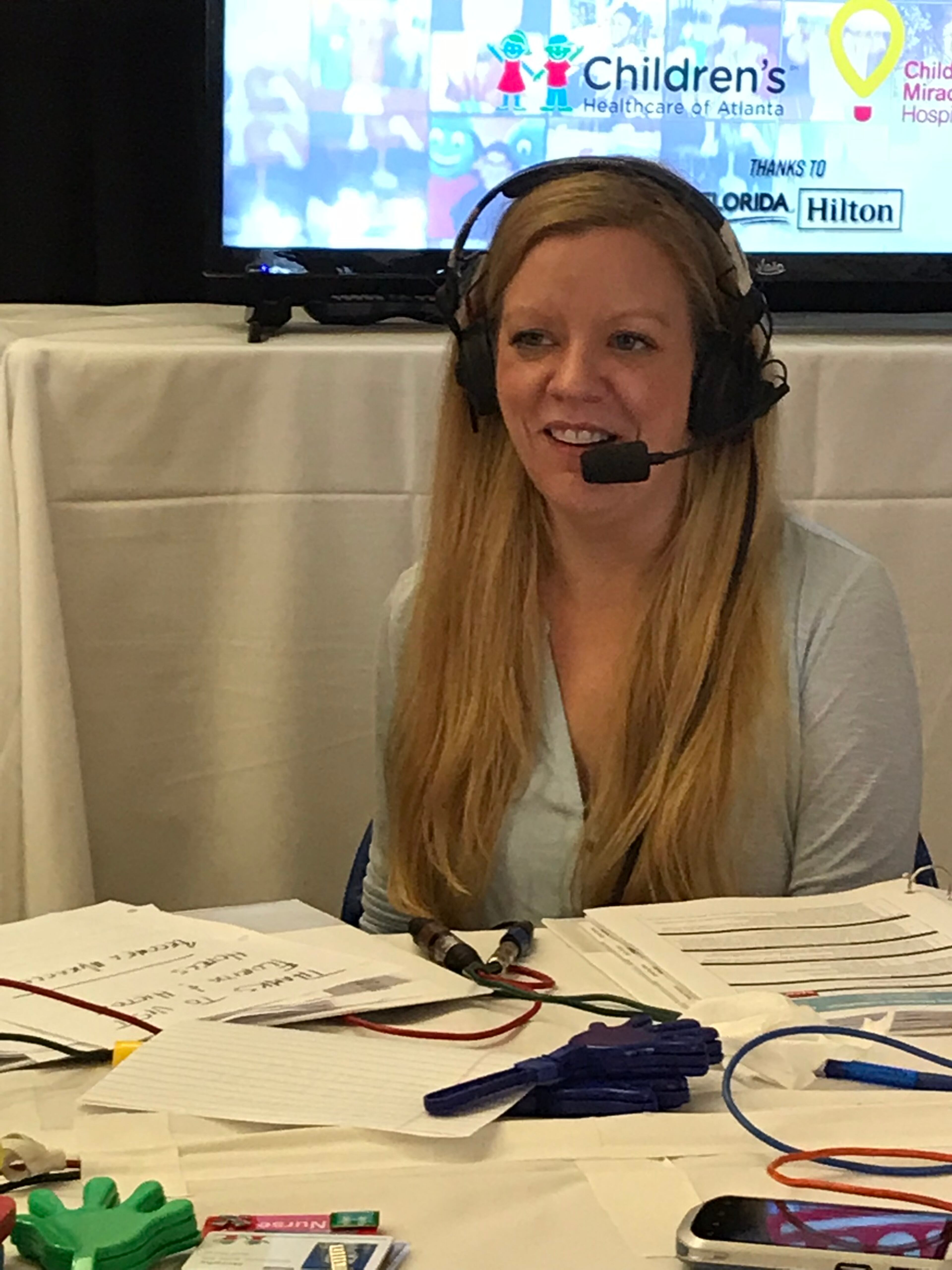 Kara Stockton, Shannon Burker's producer. CREDIT: Rodney Ho/rho@ajc.com