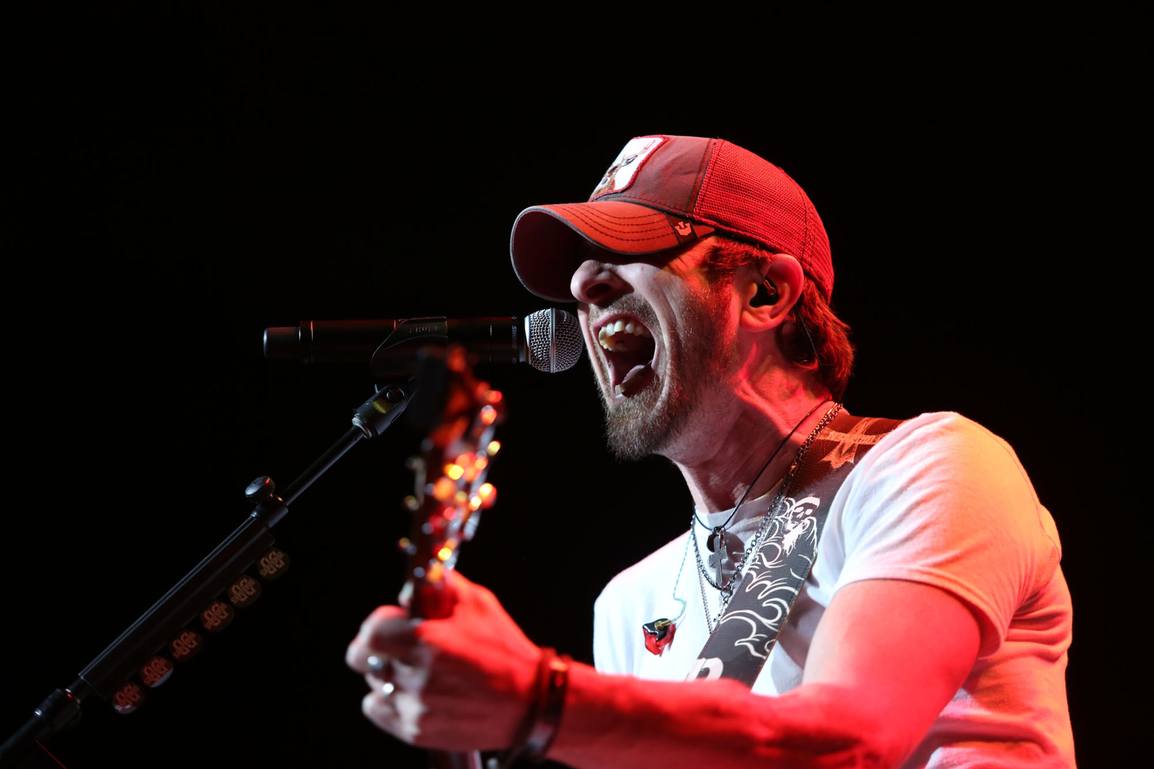 Nov. 28, 2014 DULUTH: Georgia native Brantley Gilbert brings his Let It Ride tour home to the Arena at Gwinnett Center in Duluth along with special guests Brian Davis, Chase Bryant and Tyler Farr. (Akili-Casundria Ramsess/Special to the AJC)