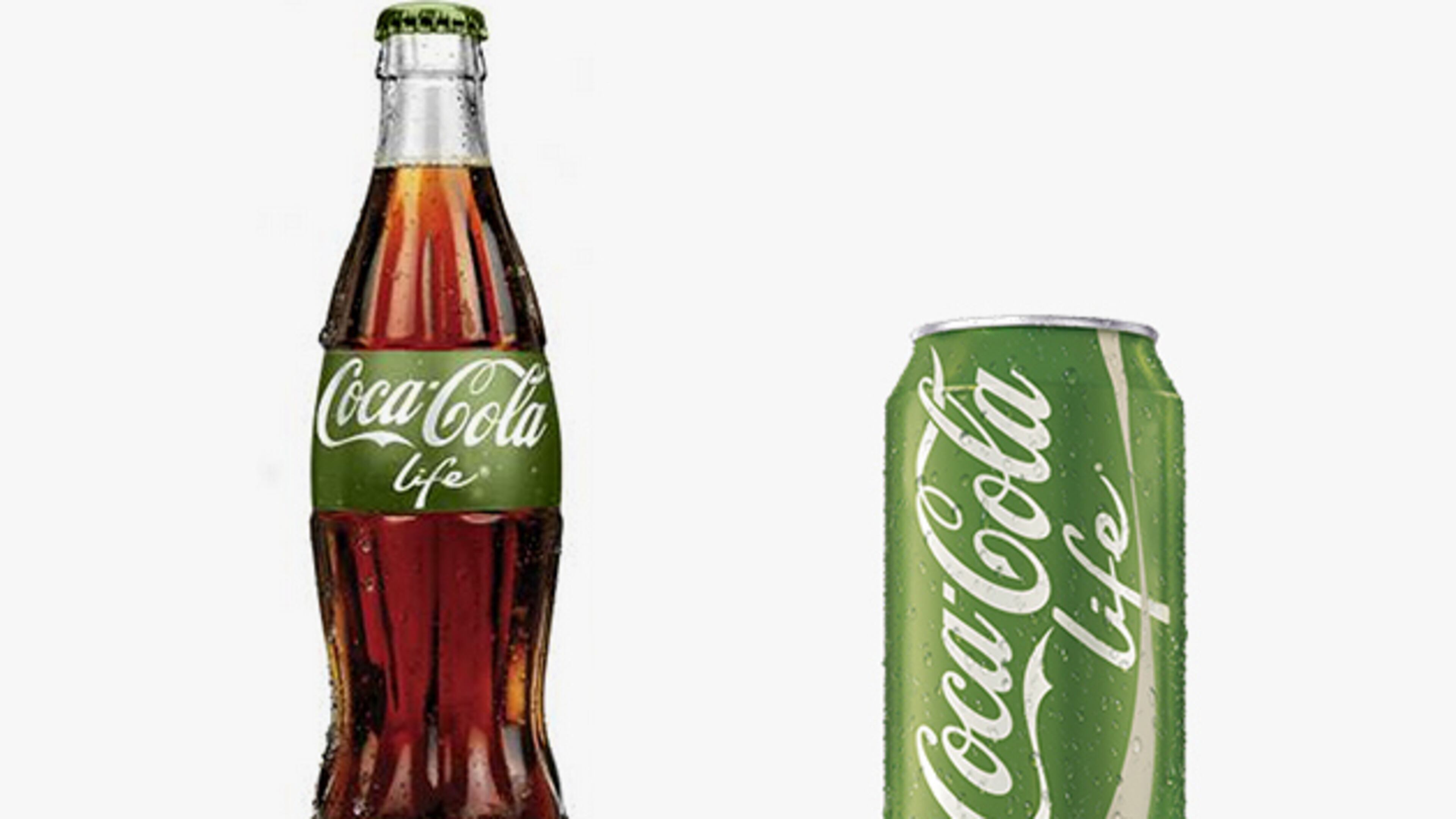 Coca-Cola is scrapping its Life low-sugar brand in the UK because of falling sales, according to press reports. PHOTO: Coca-Cola