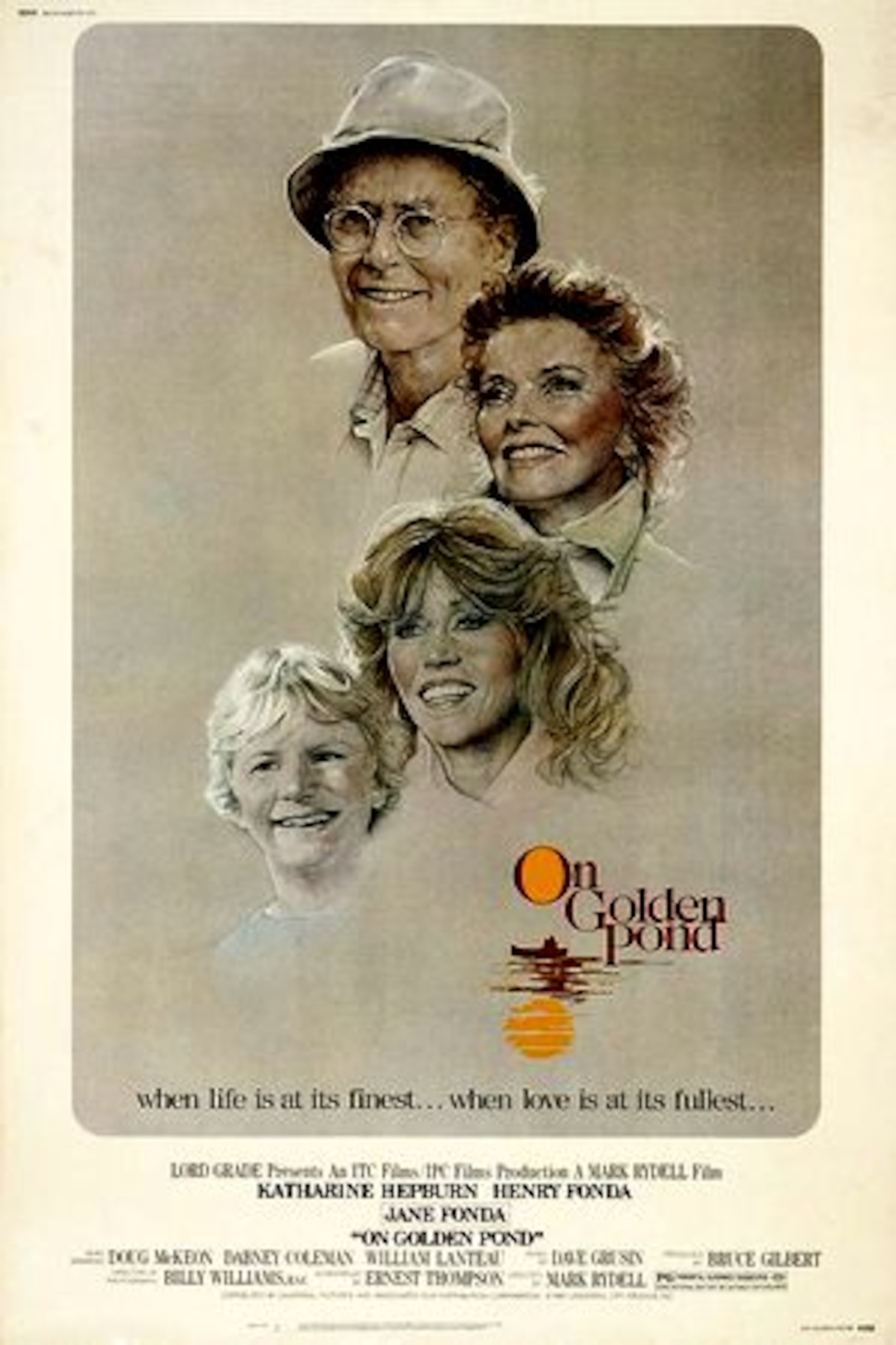 HENRY FONDA, "On Golden Pond" (1991): Fonda and Katharine Hepburn were so perfect that long before the movie was over I knew I was watching performances that would win Oscars. And his scenes with Jane were a striking mix of art and real-life history.