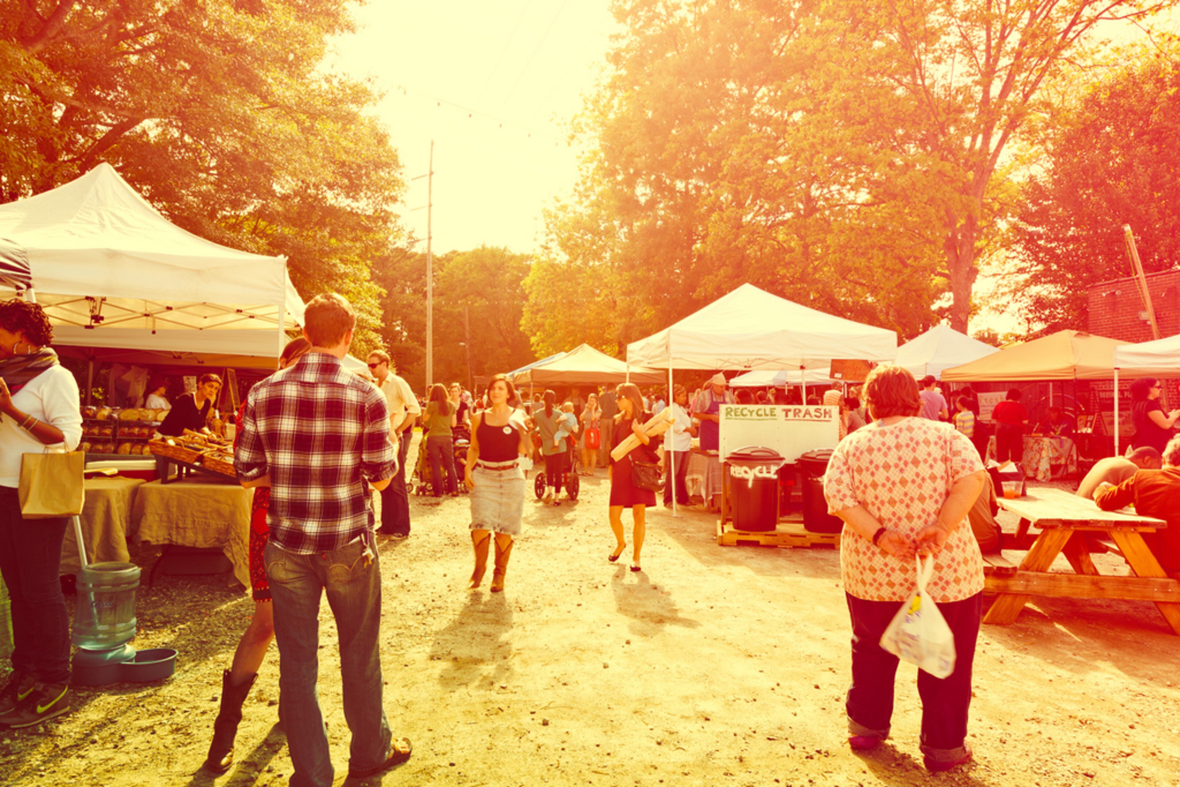 East Atlanta Village Farmers Market: This community market offers live music, a kids activity booth and weekly cooking demos to create a festive atmosphere. It offers close to 40 vendors, including Atlanta Gourmet Mushrooms, Love is Love Farm at Gaia Gardens, Cafe Campesino, Revolution Doughnuts and Honeysuckle Gelato. 4-8 p.m. Thursdays through Dec. 12. 561 Flat Shoals Ave., Atlanta. www.farmeav.com.