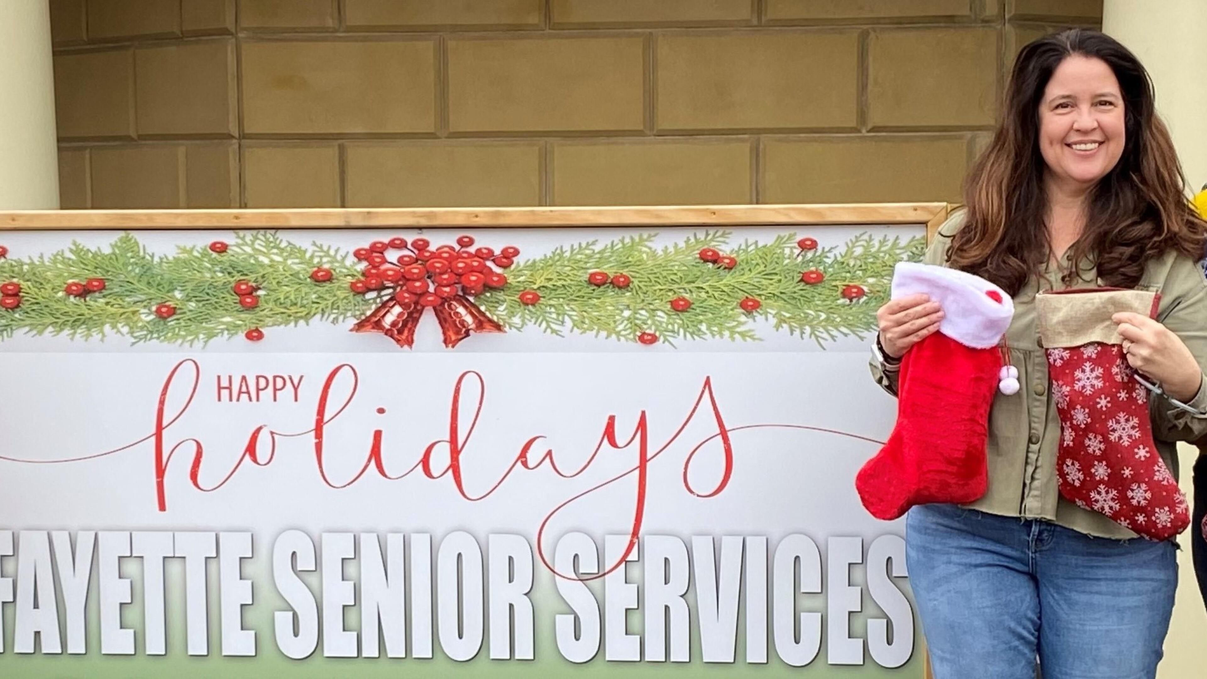 Fayette Senior Services Care Manager Natalie Hynson is helping to coordinate the annual Hope for the Holidays, with a Dec. 5 deadline to receive gifts from the community for senior residents in need. (Courtesy of Fayette Senior Services)