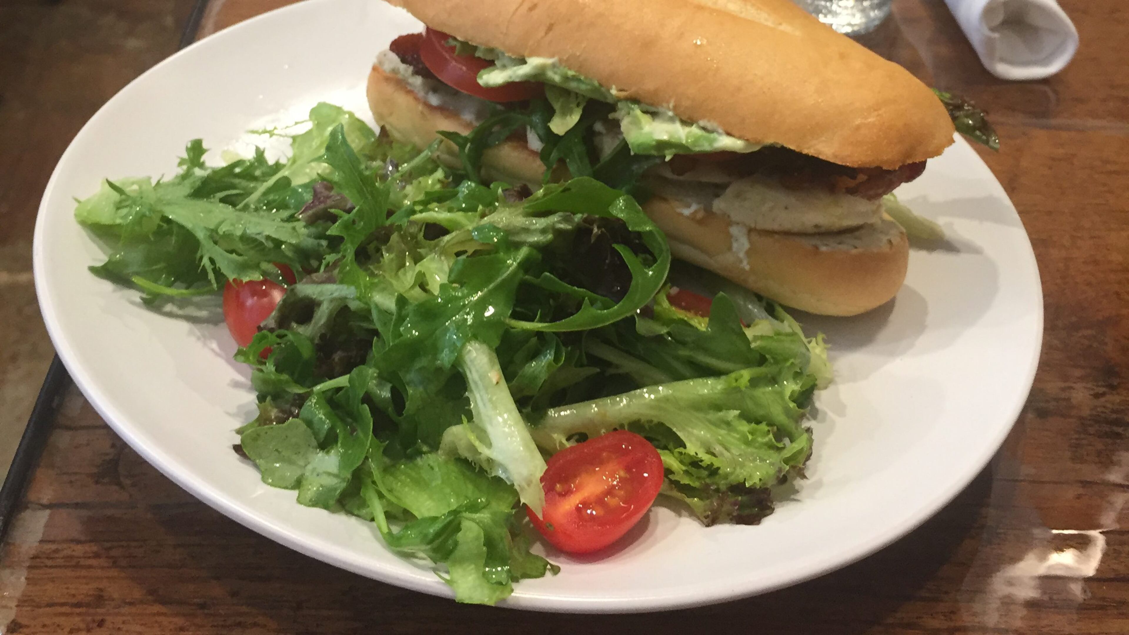 The lemony chicken sandwich at Petit Chou. / Photo contributed by Petit Chou
